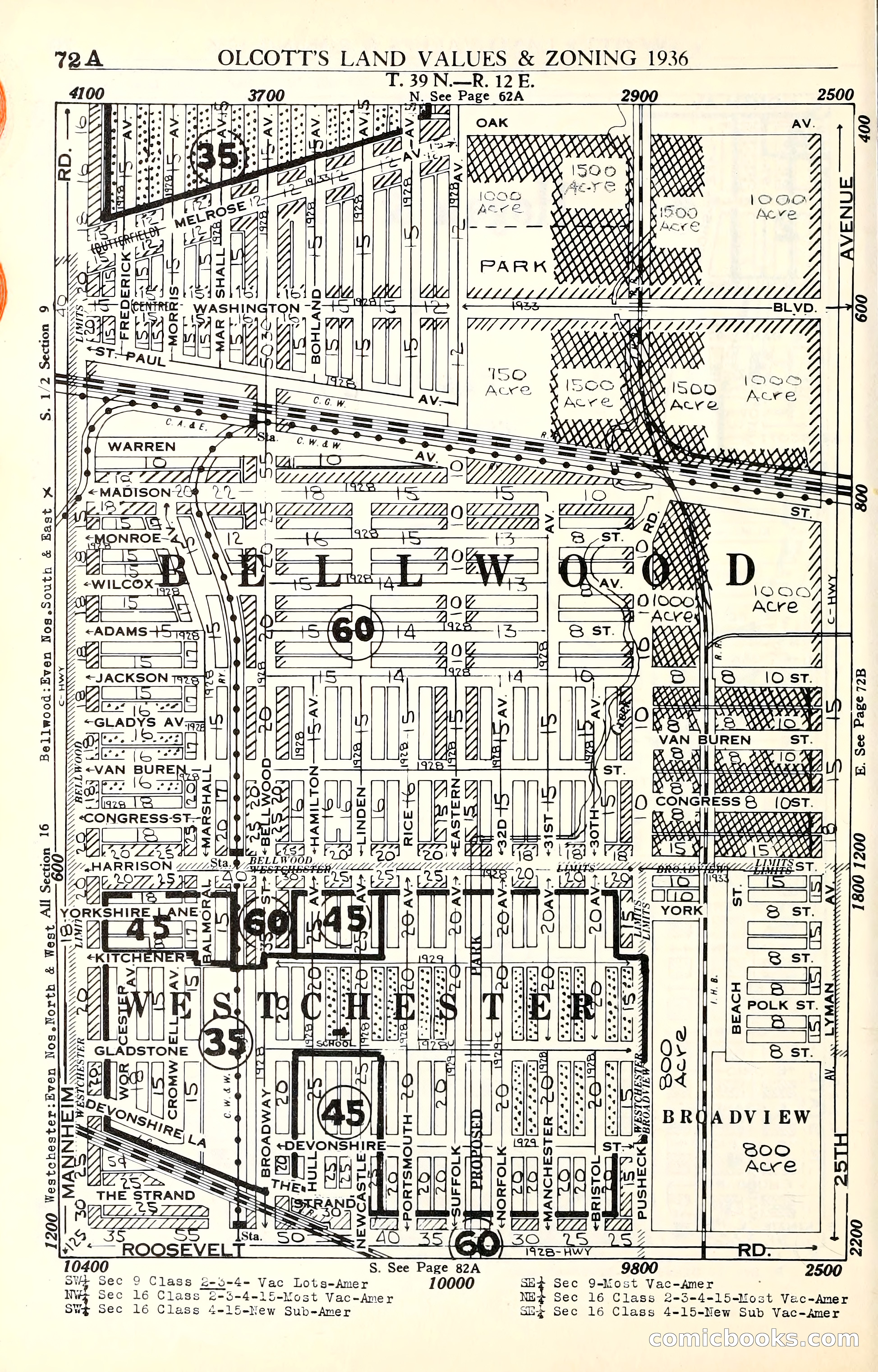 Olcott's Land Values Blue Book of Chicago — page 239 of 399