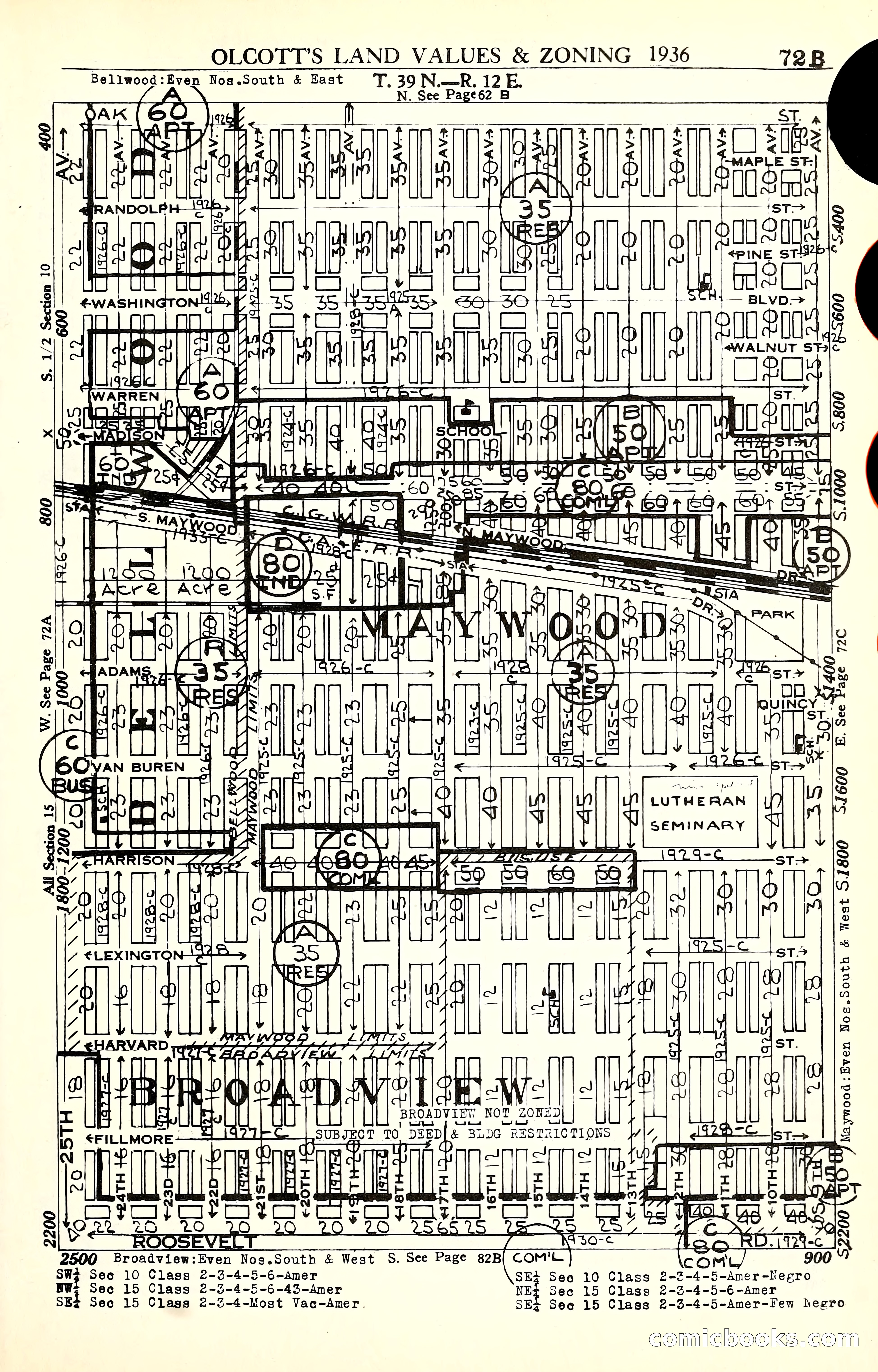 Olcott's Land Values Blue Book of Chicago — page 240 of 399
