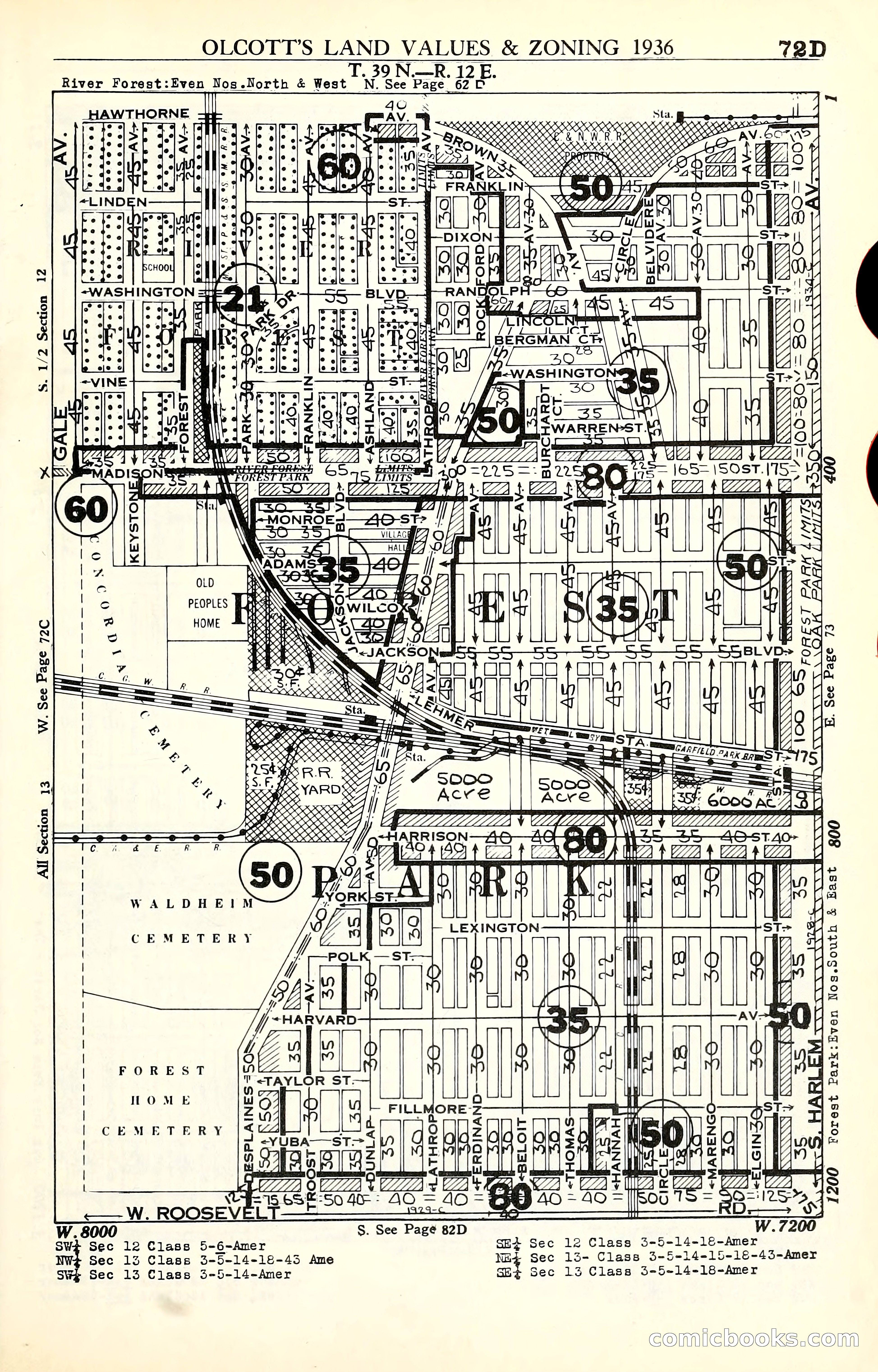 Olcott's Land Values Blue Book of Chicago — page 242 of 399