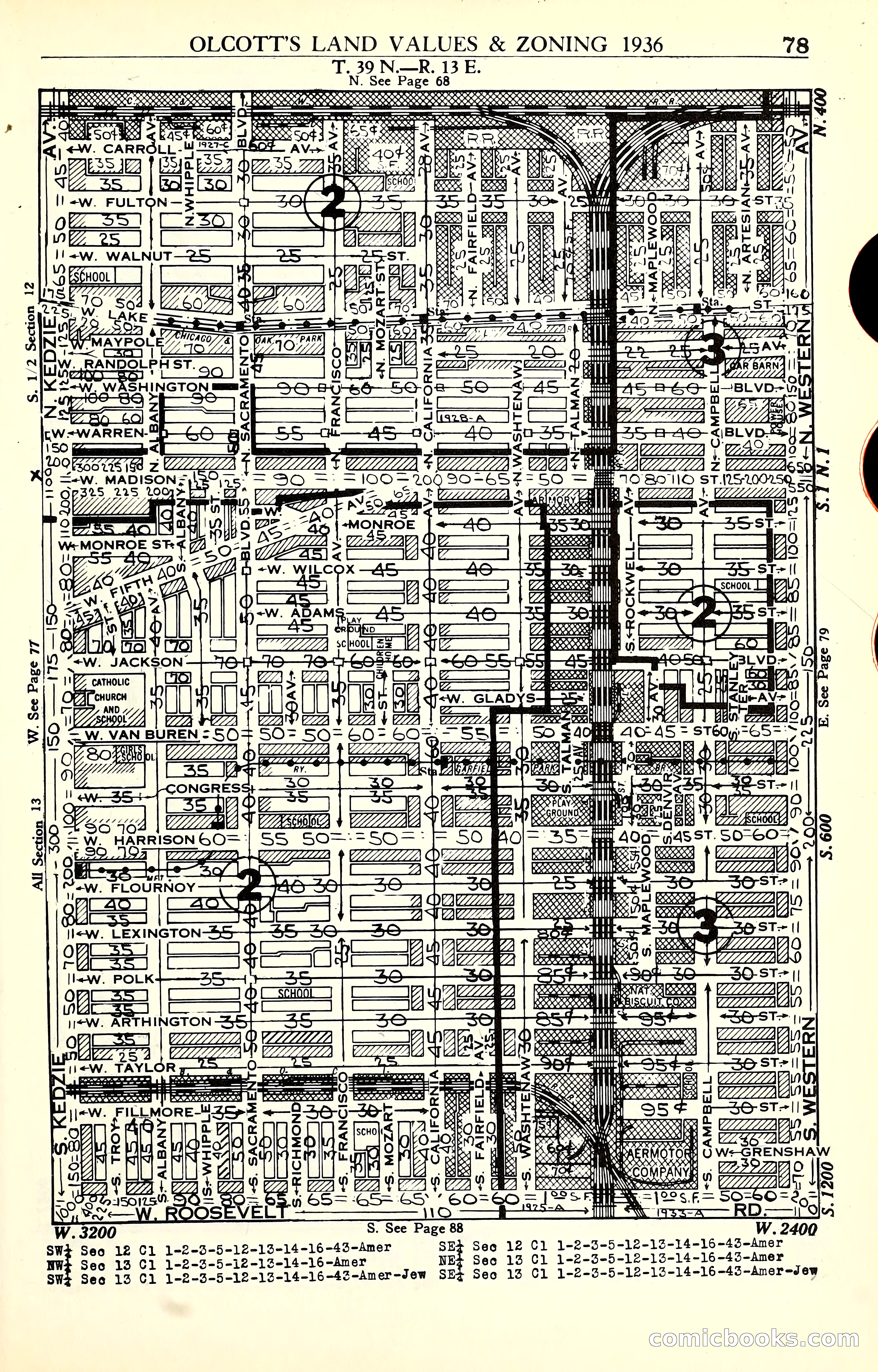 Olcott's Land Values Blue Book of Chicago — page 248 of 399
