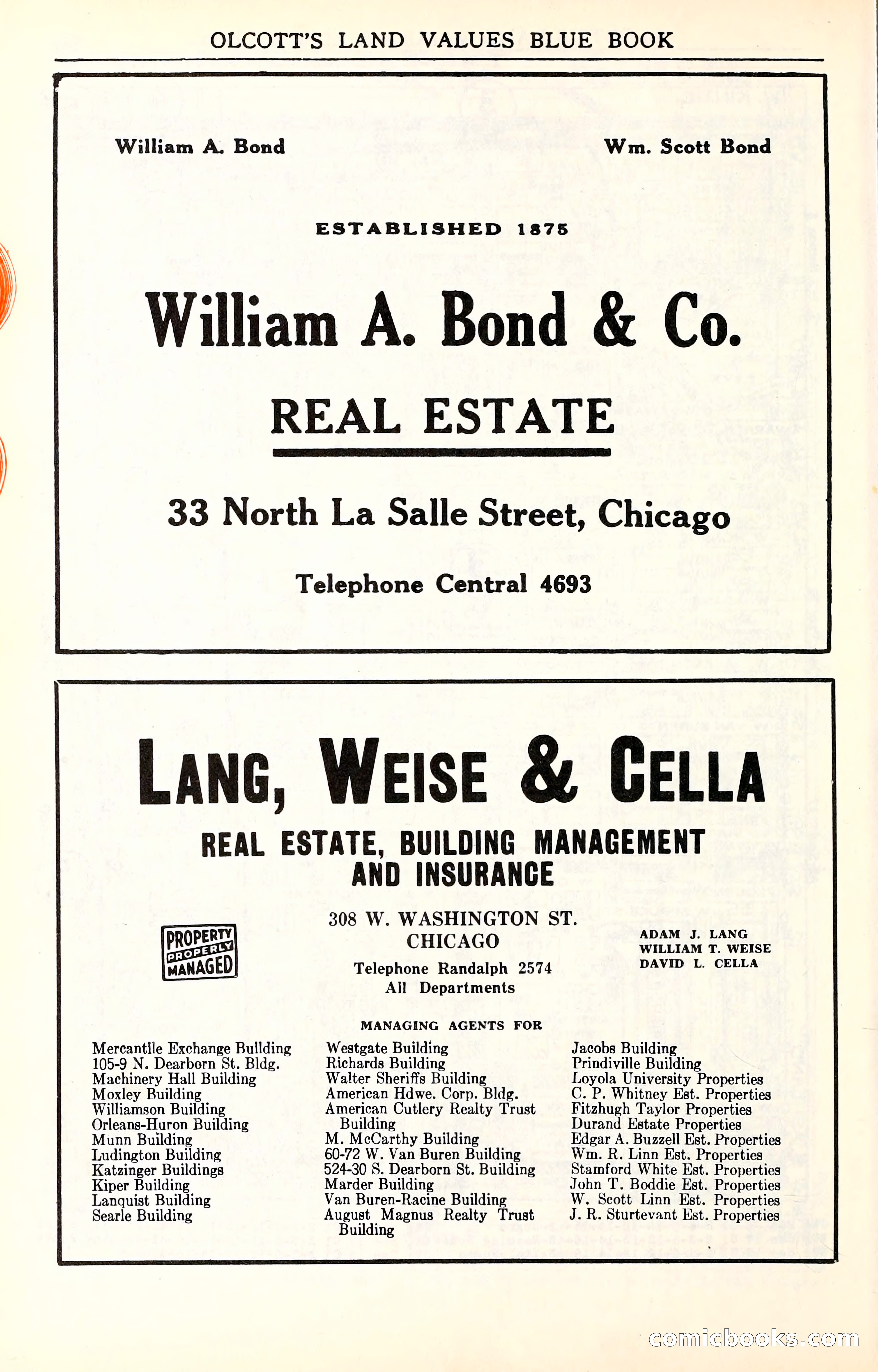 Olcott's Land Values Blue Book of Chicago — page 251 of 399