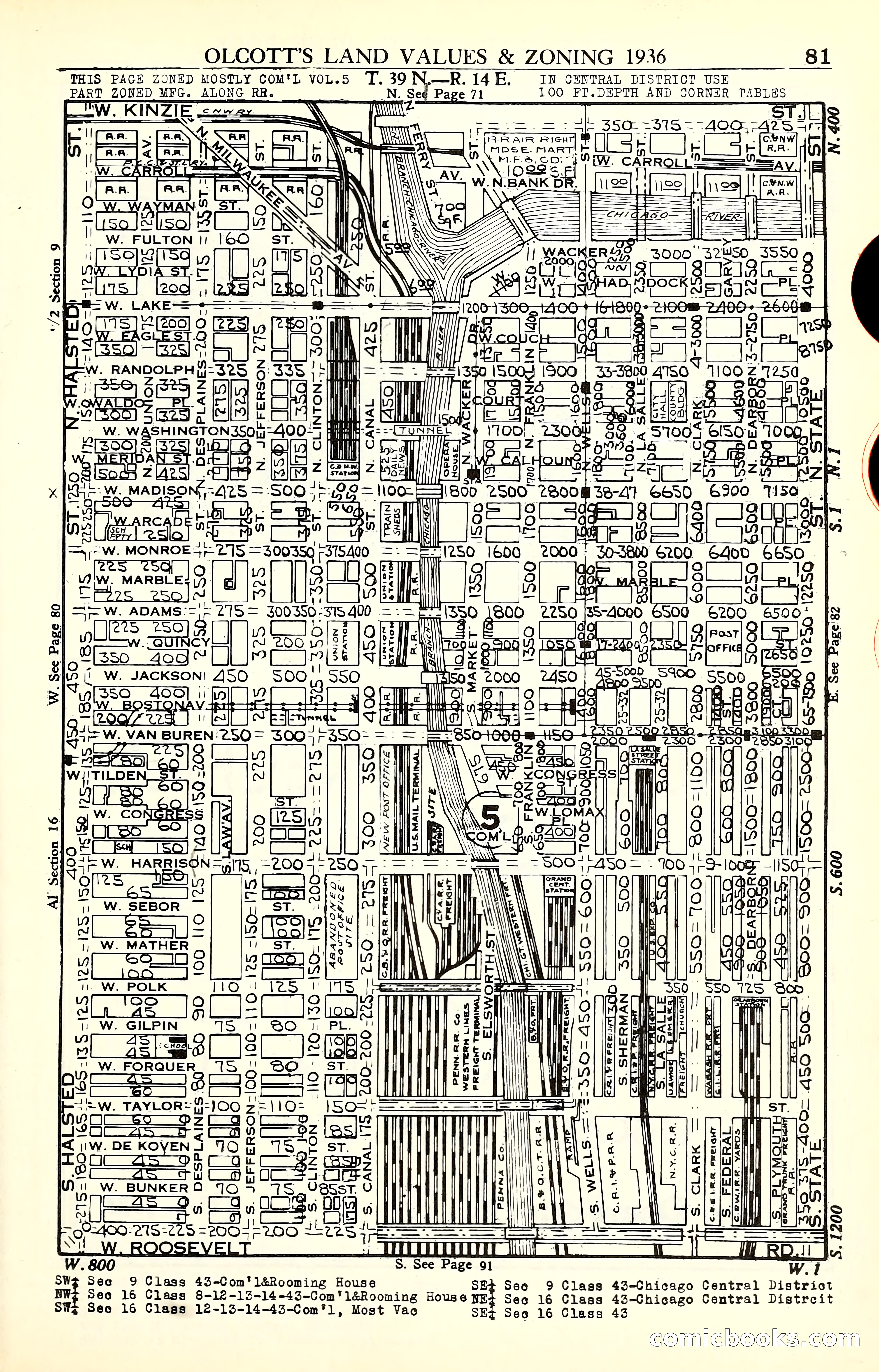 Olcott's Land Values Blue Book of Chicago — page 252 of 399