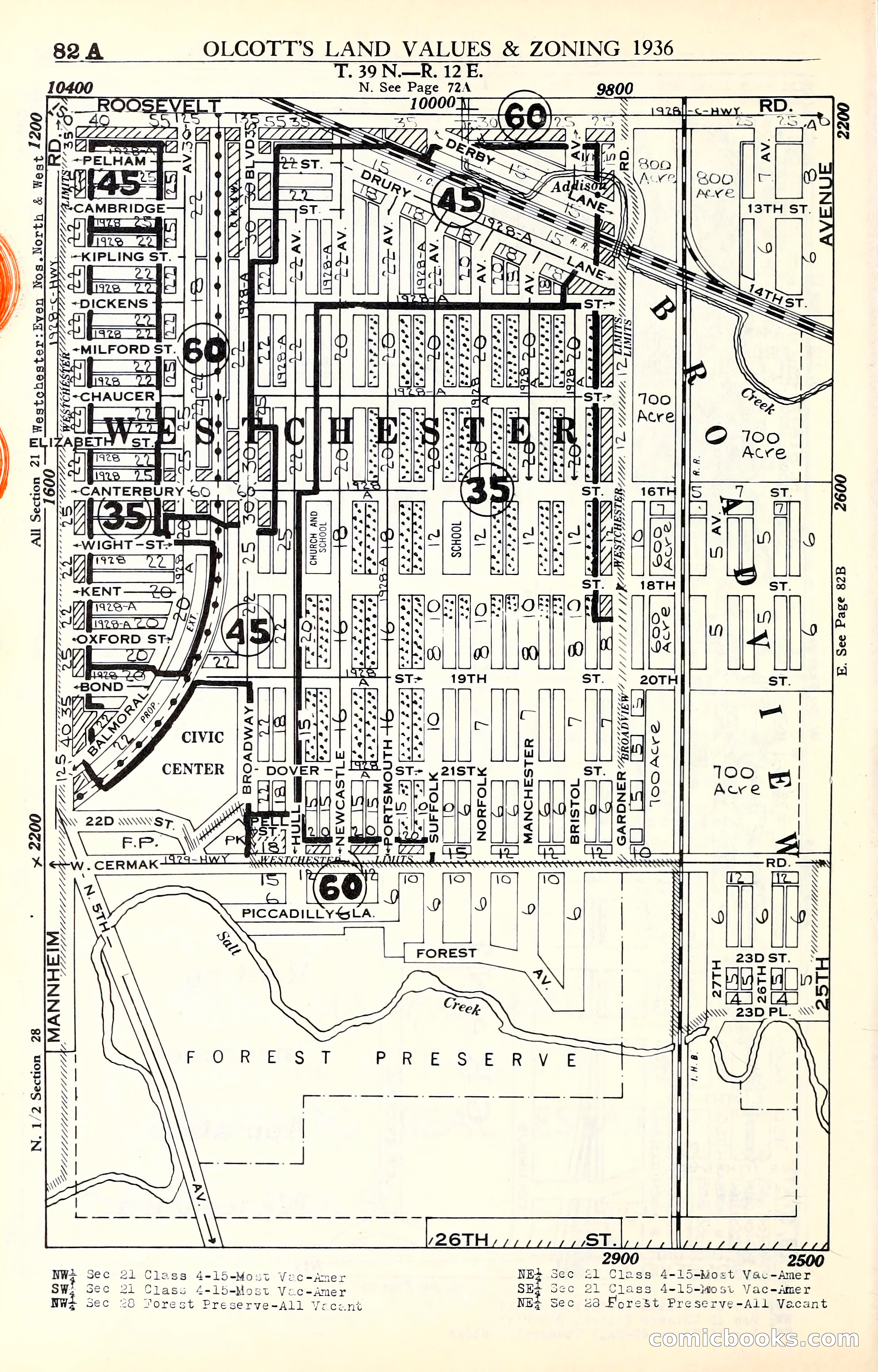 Olcott's Land Values Blue Book of Chicago — page 255 of 399