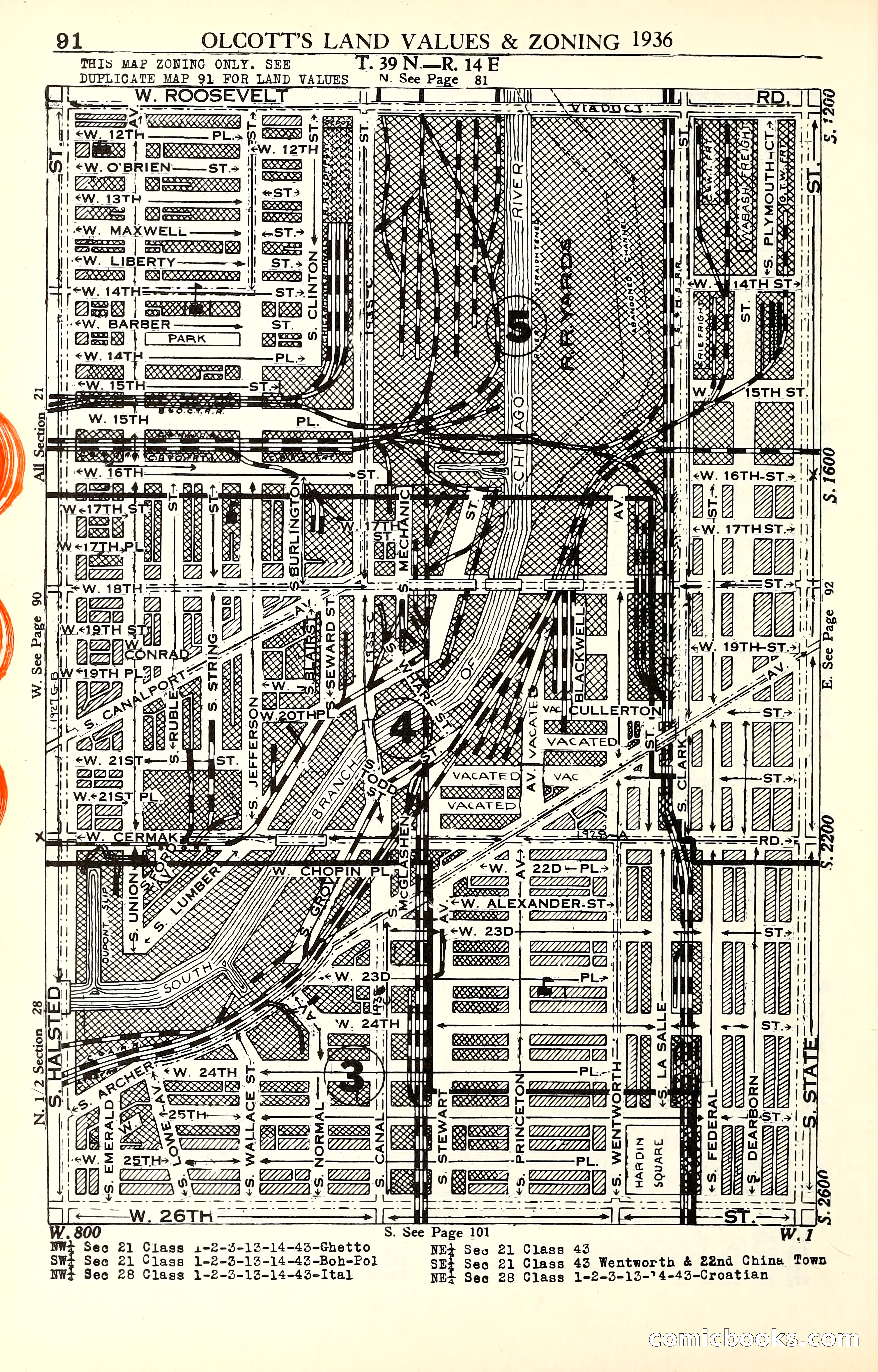 Olcott's Land Values Blue Book of Chicago — page 267 of 399
