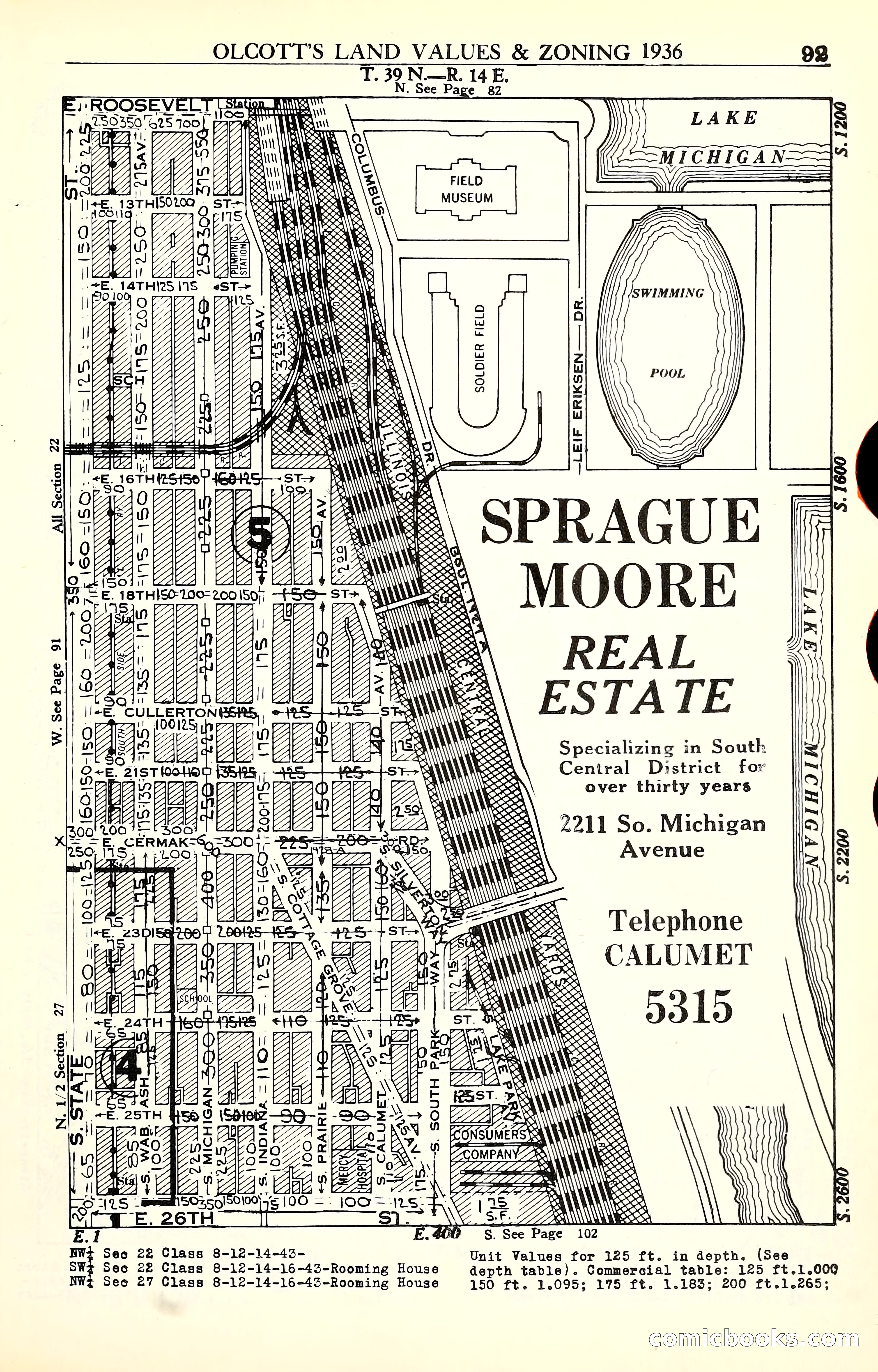 Olcott's Land Values Blue Book of Chicago — page 270 of 399