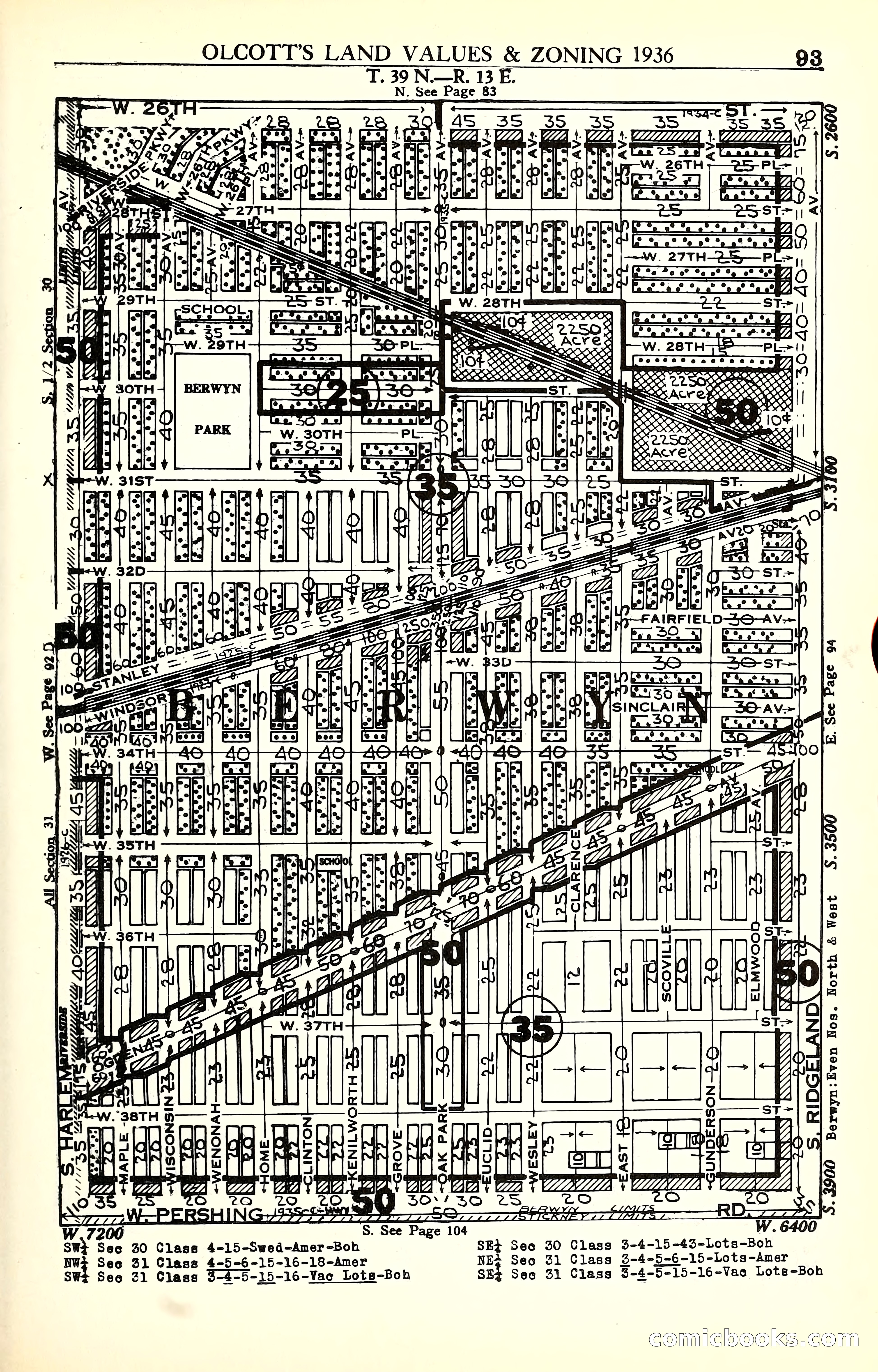 Olcott's Land Values Blue Book of Chicago — page 274 of 399
