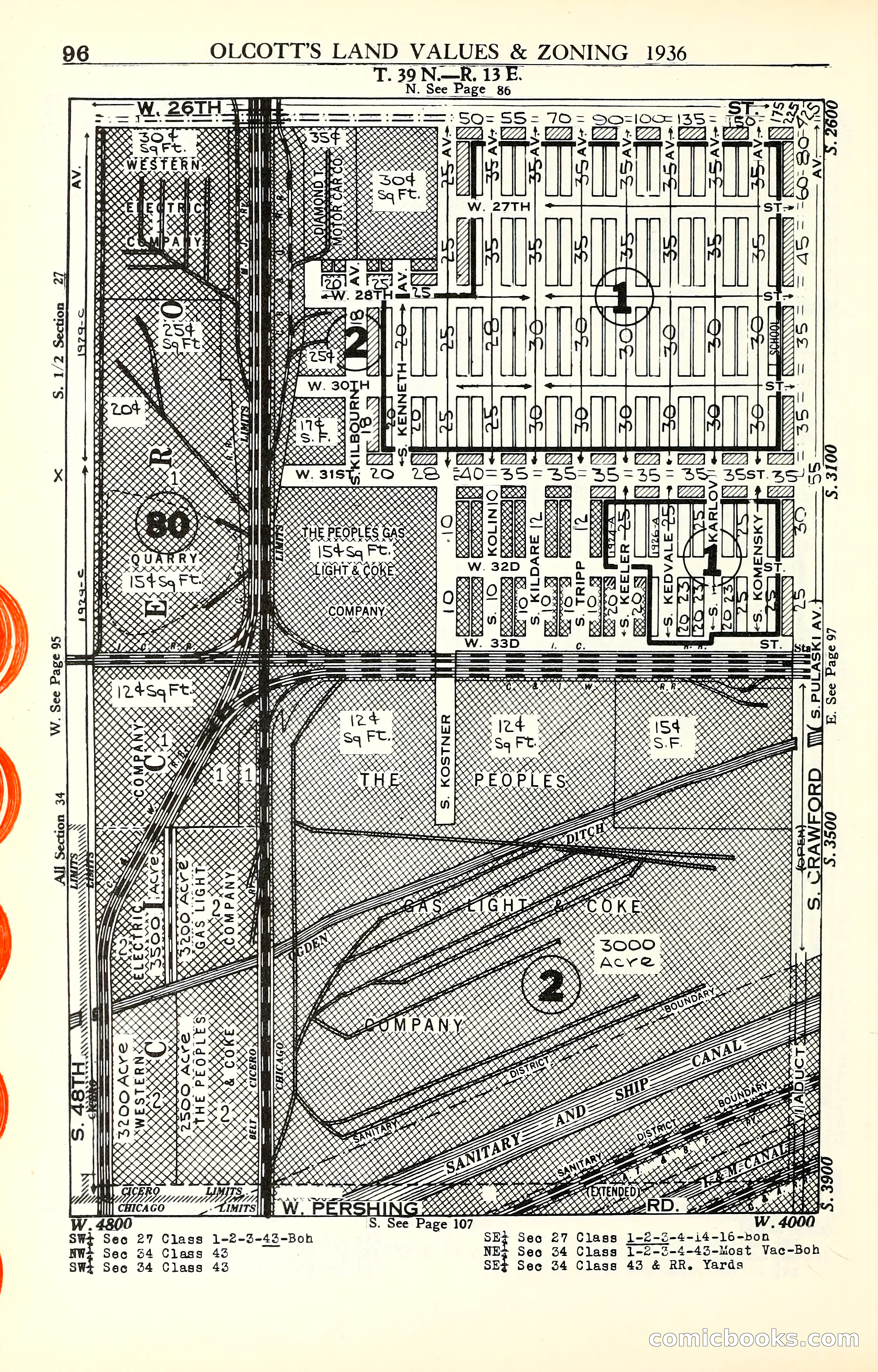Olcott's Land Values Blue Book of Chicago — page 277 of 399