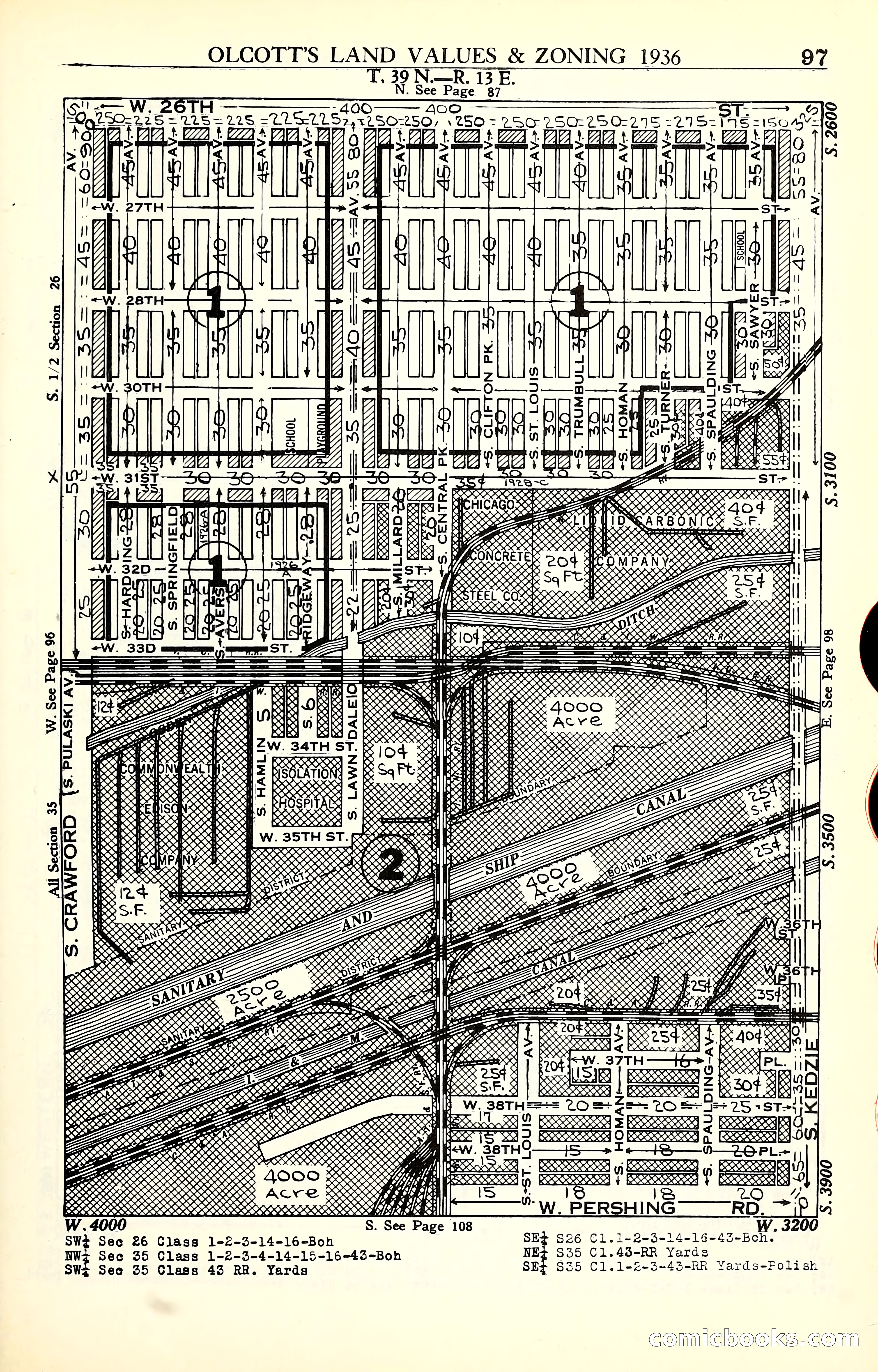Olcott's Land Values Blue Book of Chicago — page 278 of 399
