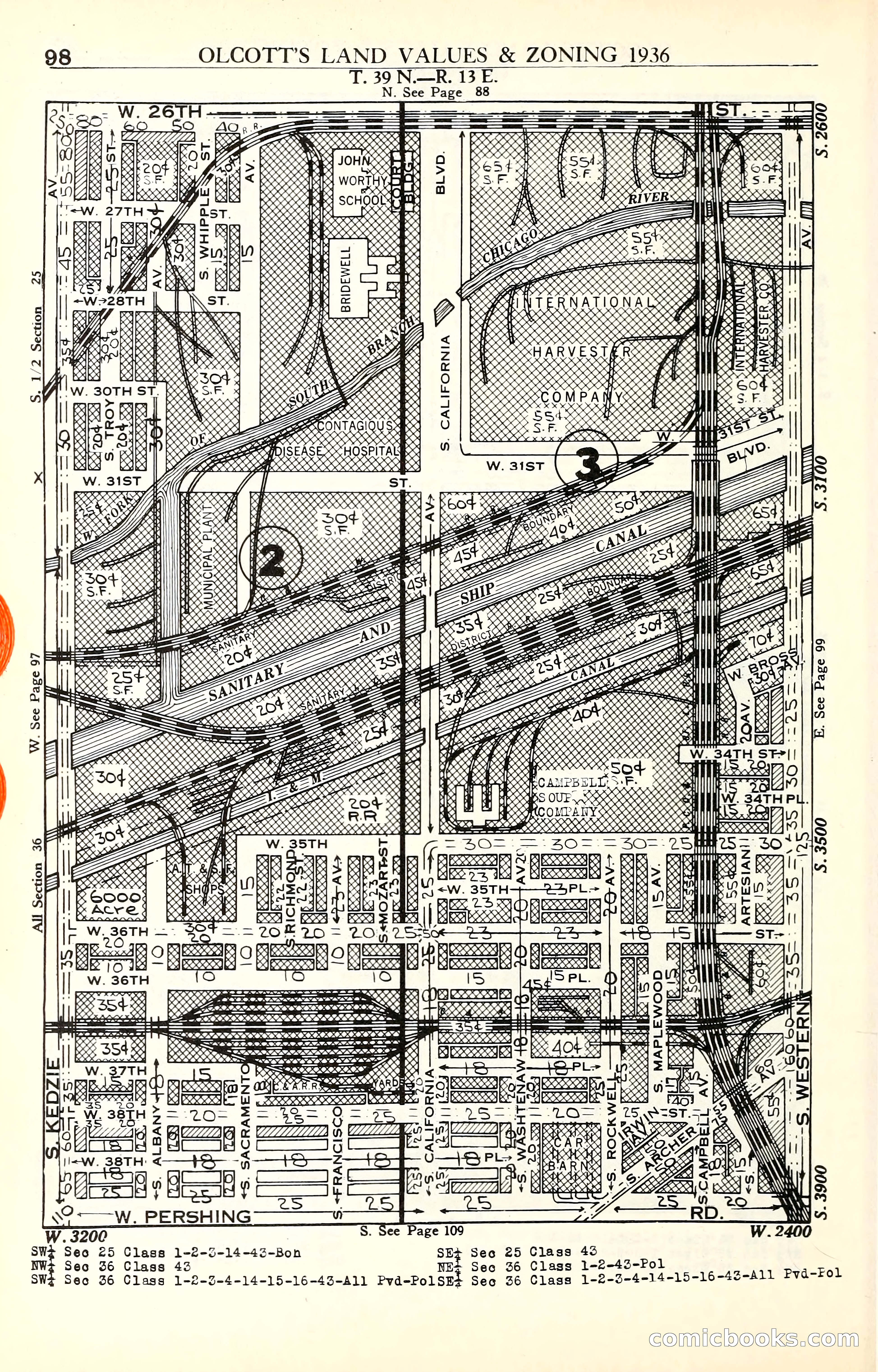 Olcott's Land Values Blue Book of Chicago — page 279 of 399