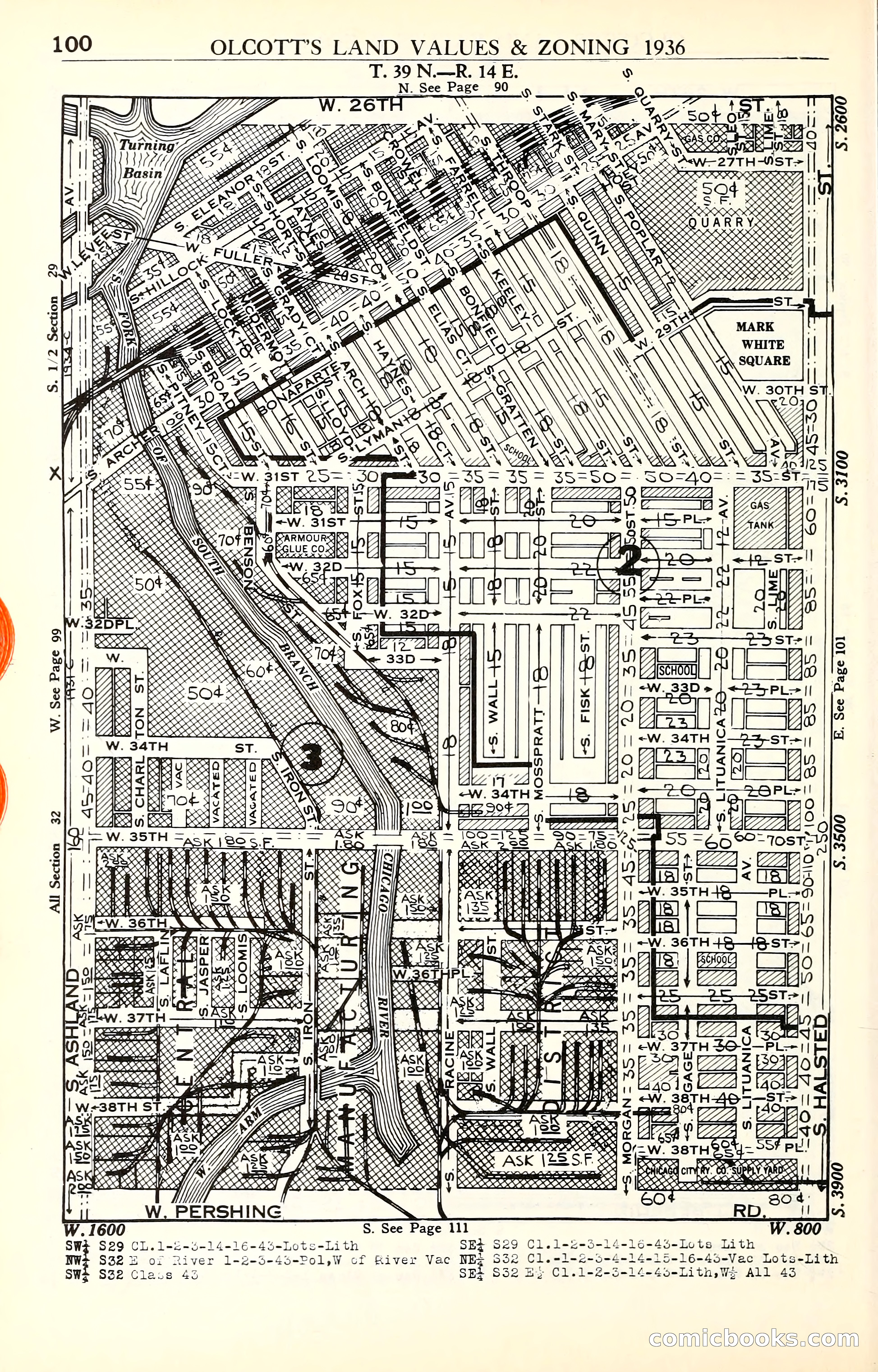 Olcott's Land Values Blue Book of Chicago — page 281 of 399