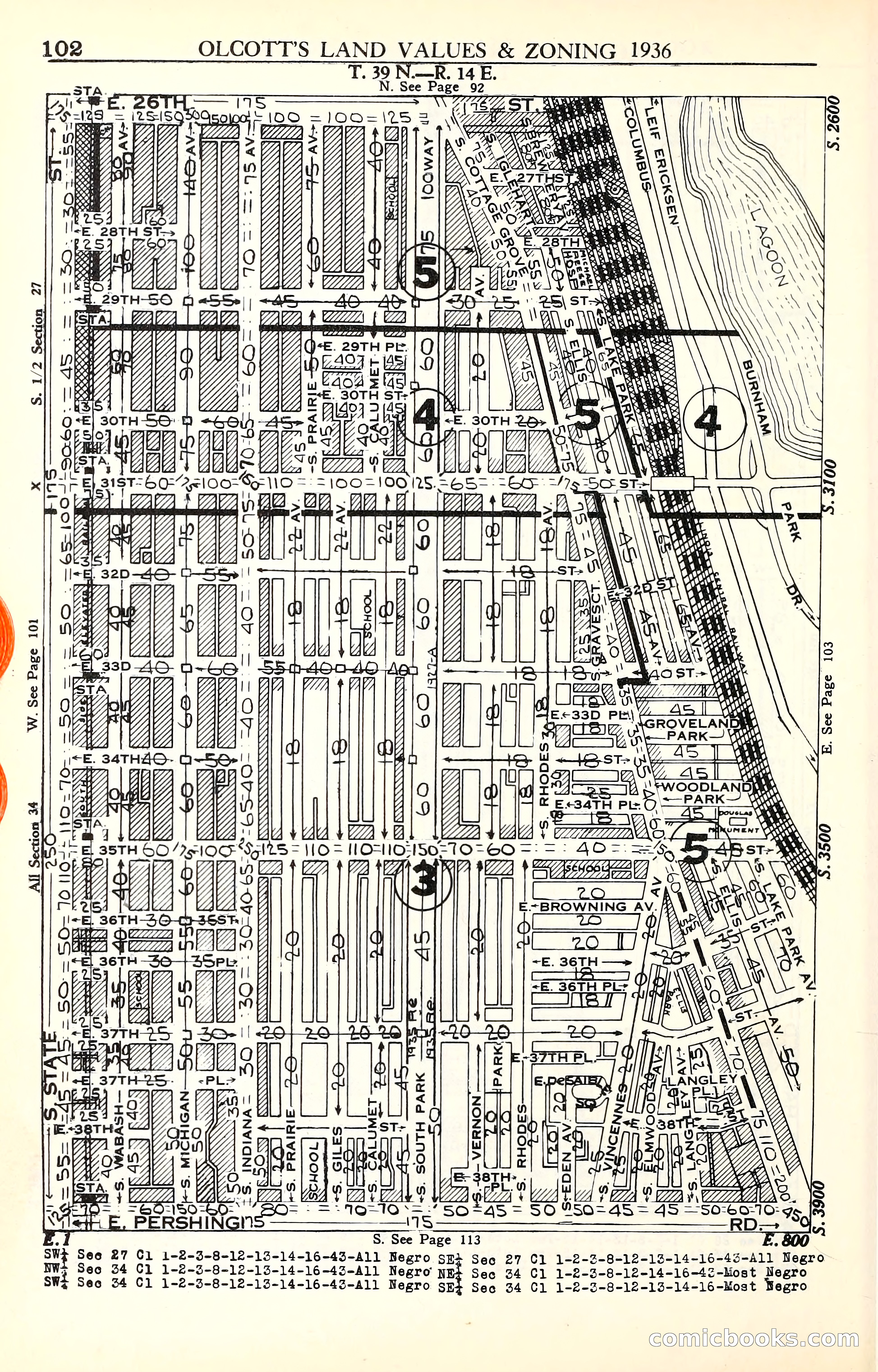 Olcott's Land Values Blue Book of Chicago — page 285 of 399