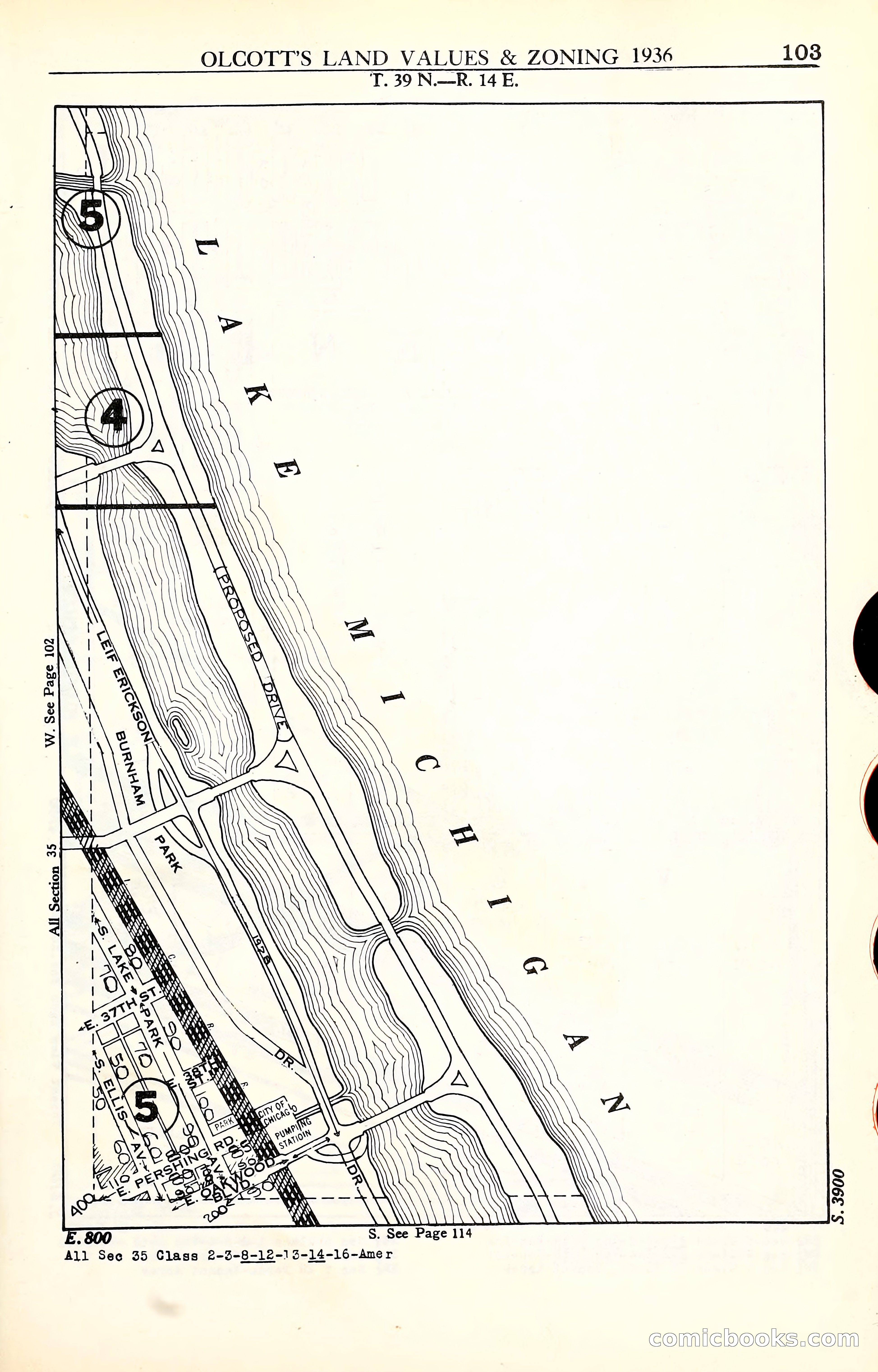 Olcott's Land Values Blue Book of Chicago — page 286 of 399