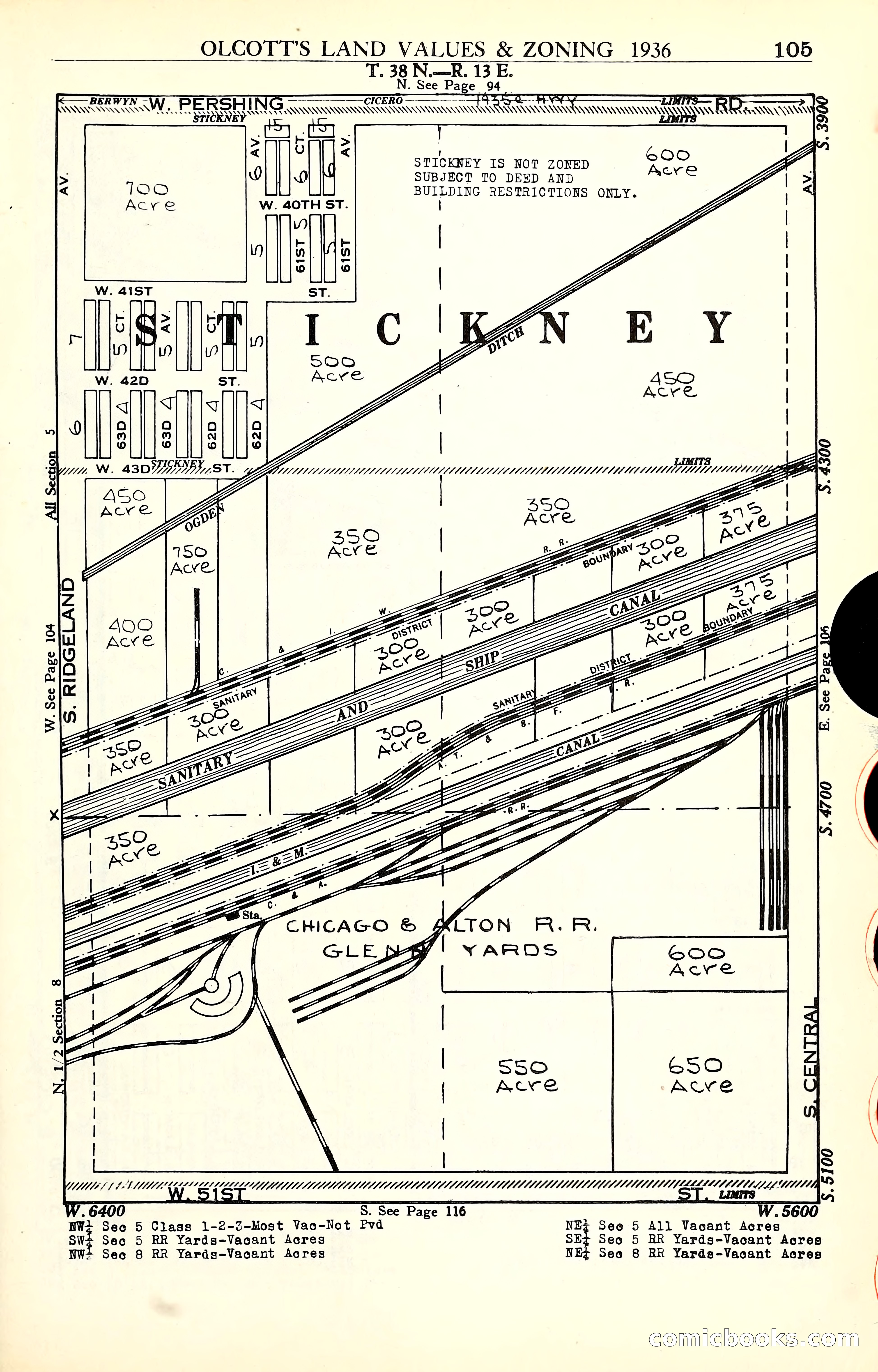 Olcott's Land Values Blue Book of Chicago — page 288 of 399