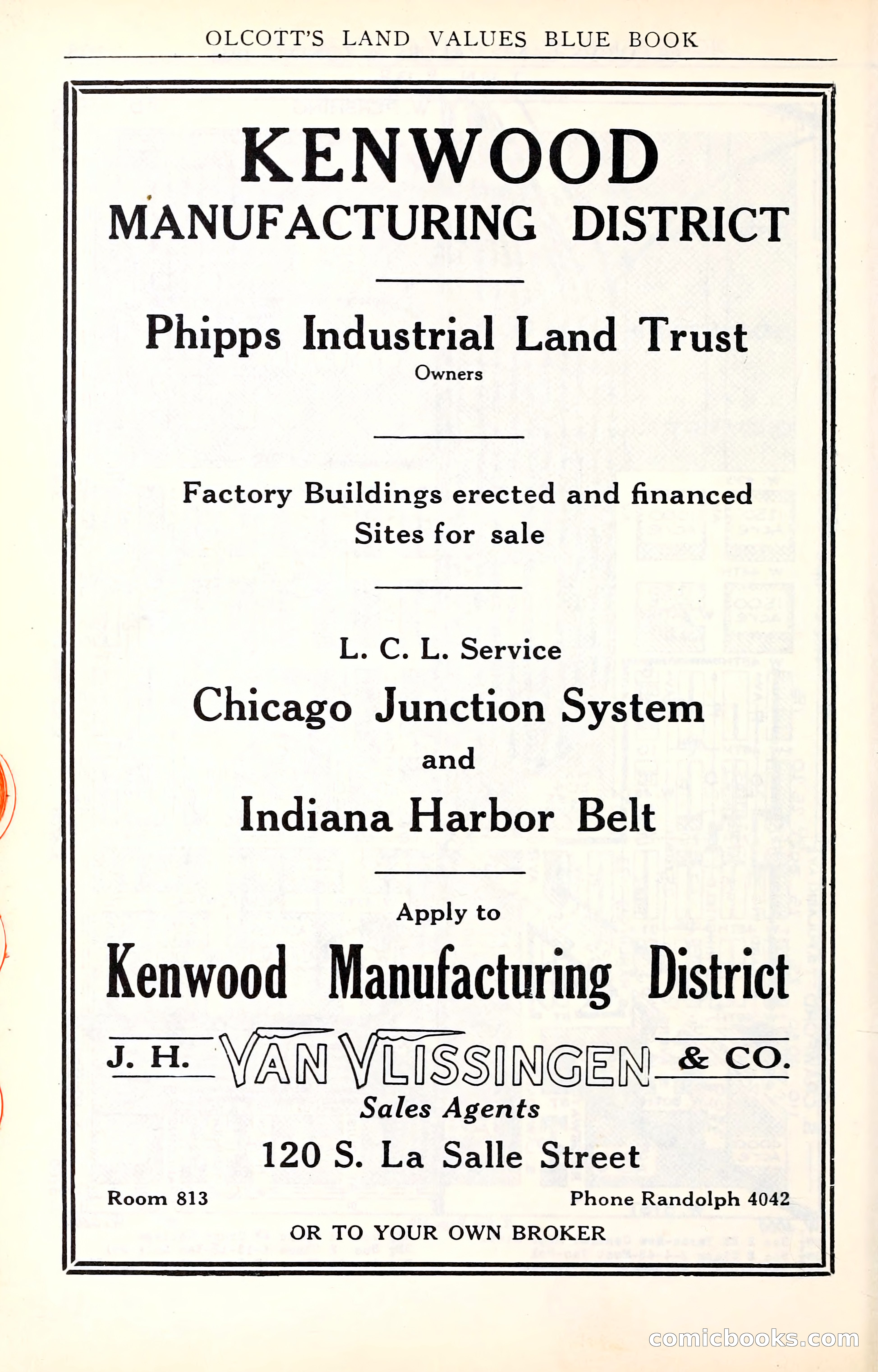 Olcott's Land Values Blue Book of Chicago — page 293 of 399