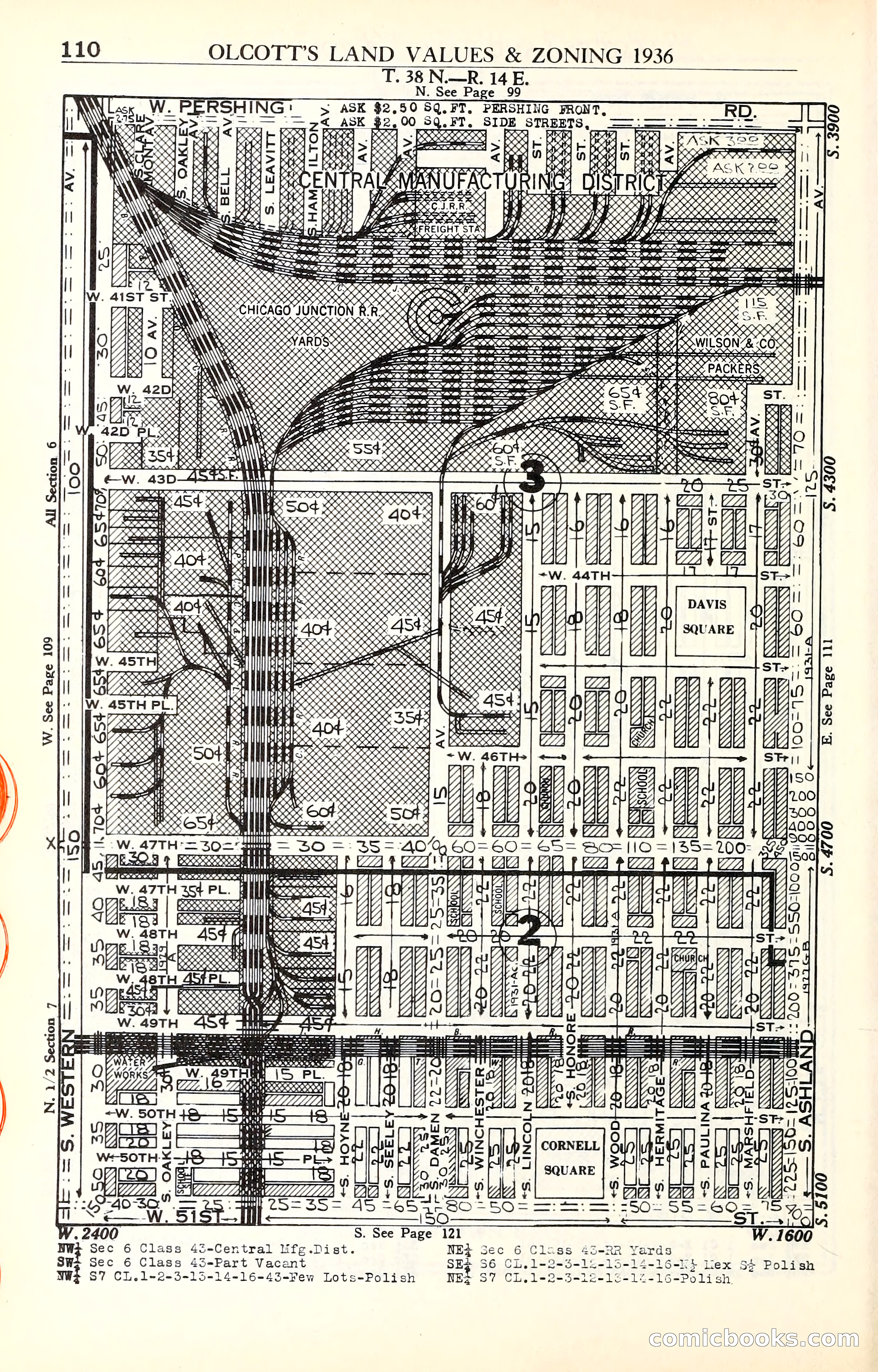 Olcott's Land Values Blue Book of Chicago — page 295 of 399