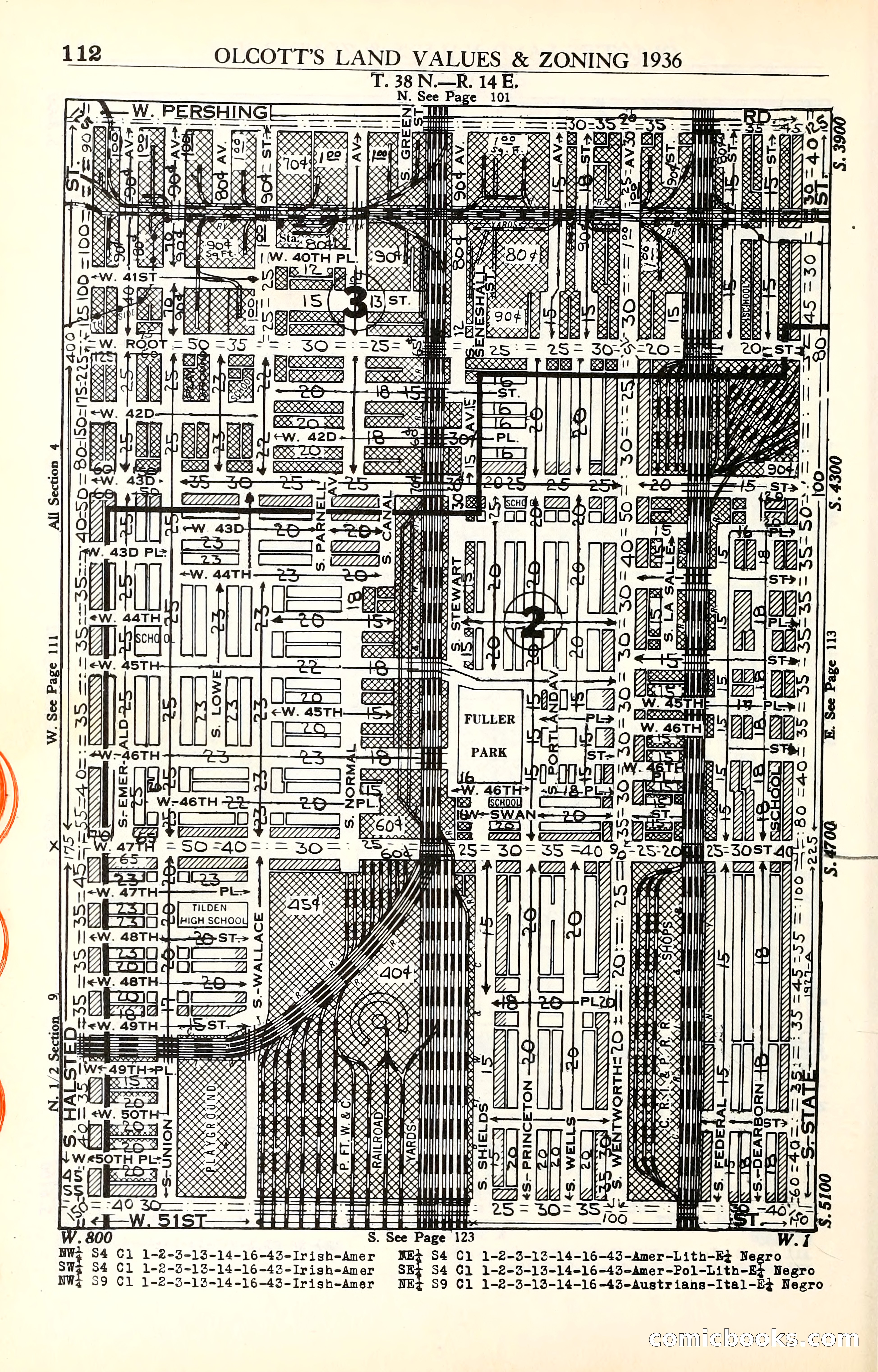 Olcott's Land Values Blue Book of Chicago — page 297 of 399