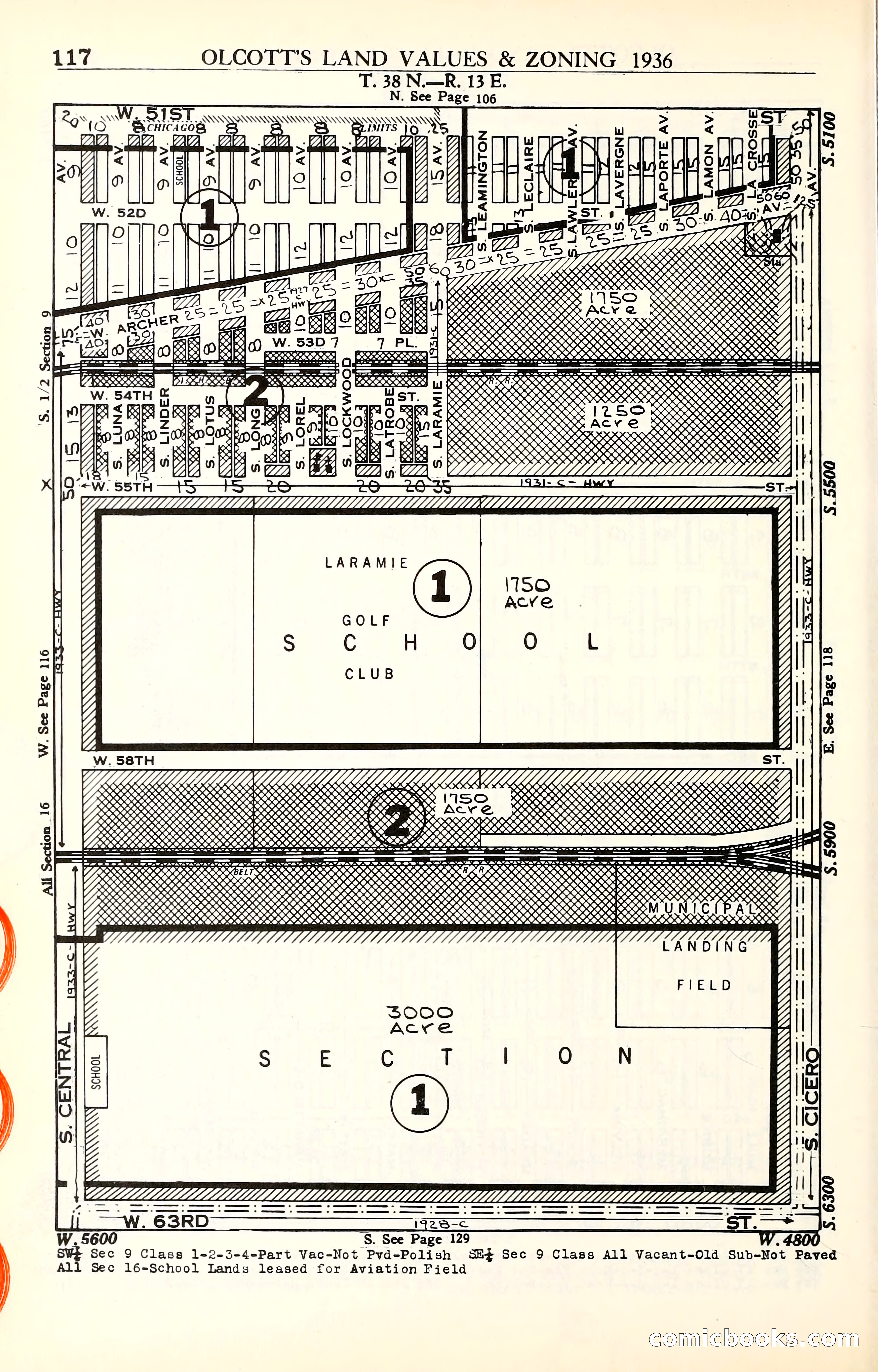 Olcott's Land Values Blue Book of Chicago — page 305 of 399