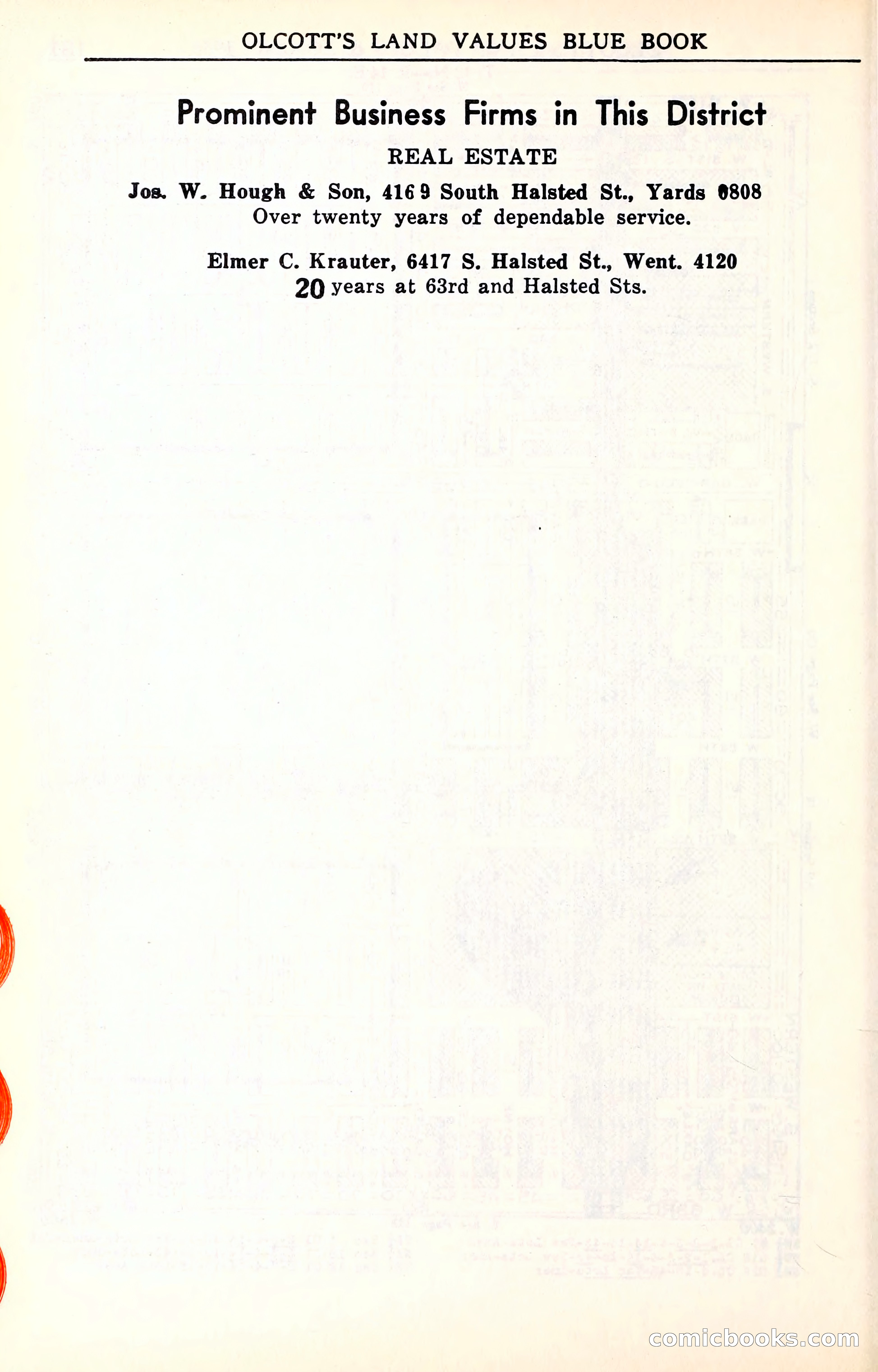 Olcott's Land Values Blue Book of Chicago — page 311 of 399