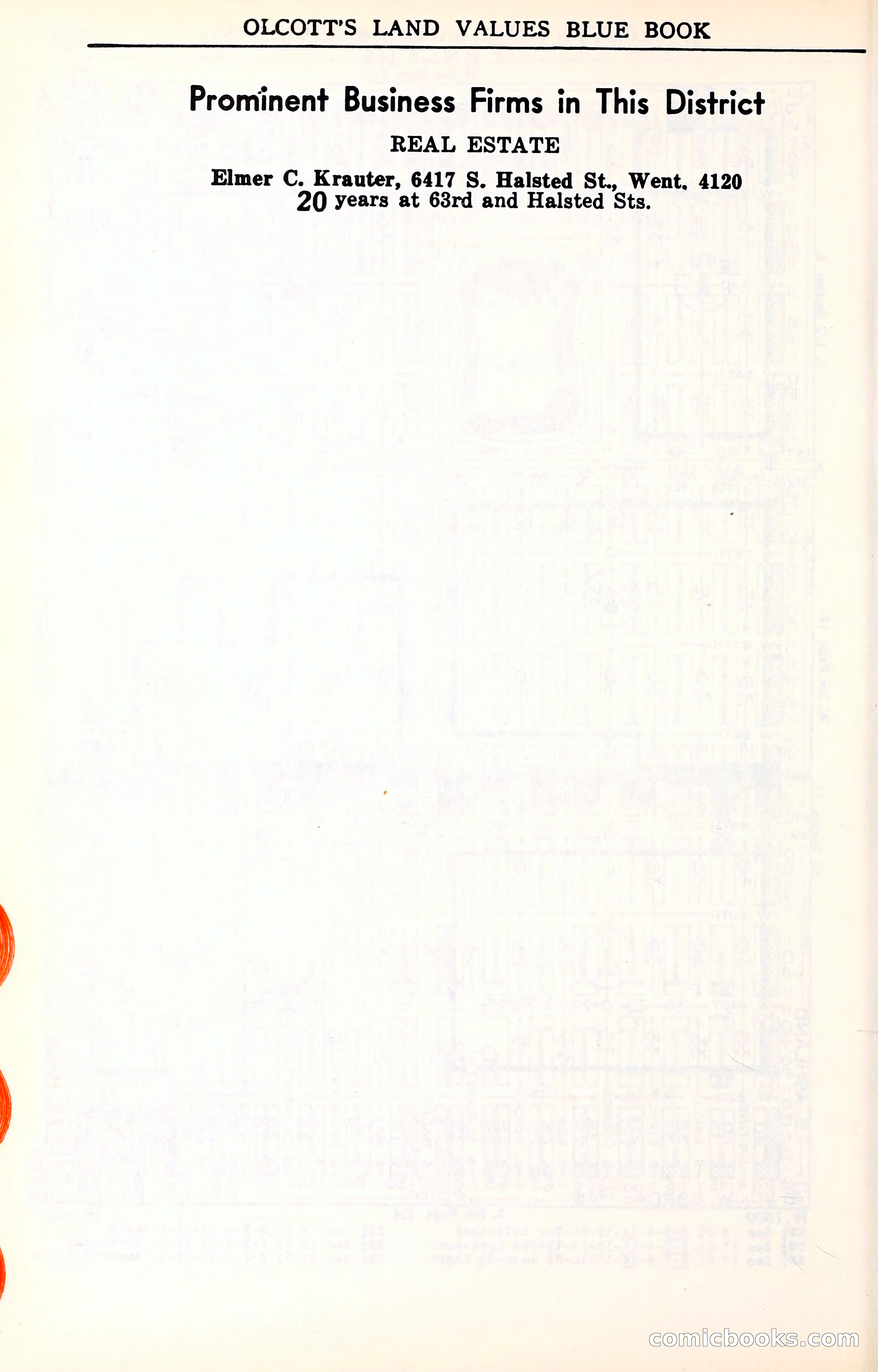 Olcott's Land Values Blue Book of Chicago — page 313 of 399