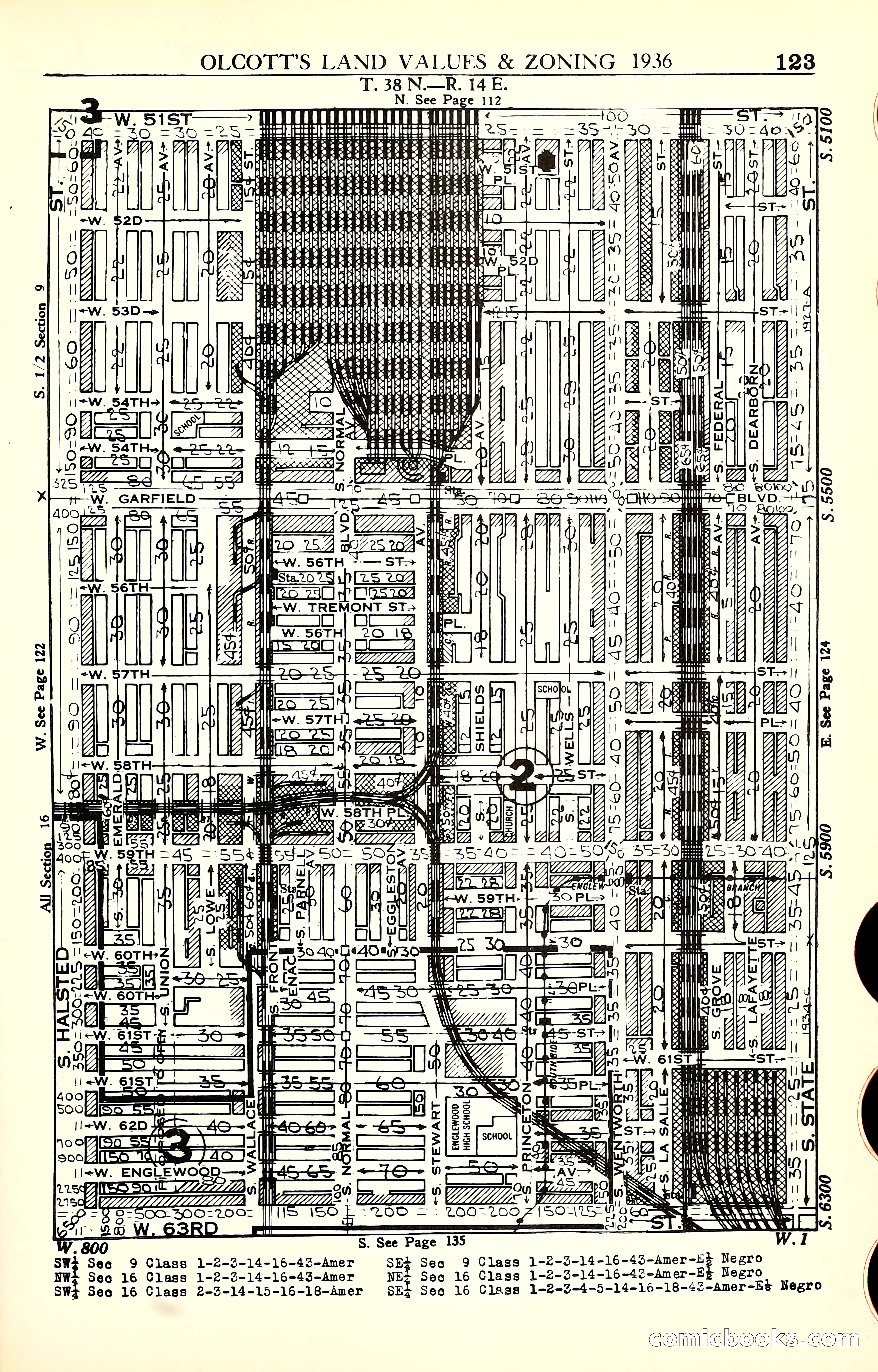 Olcott's Land Values Blue Book of Chicago — page 314 of 399