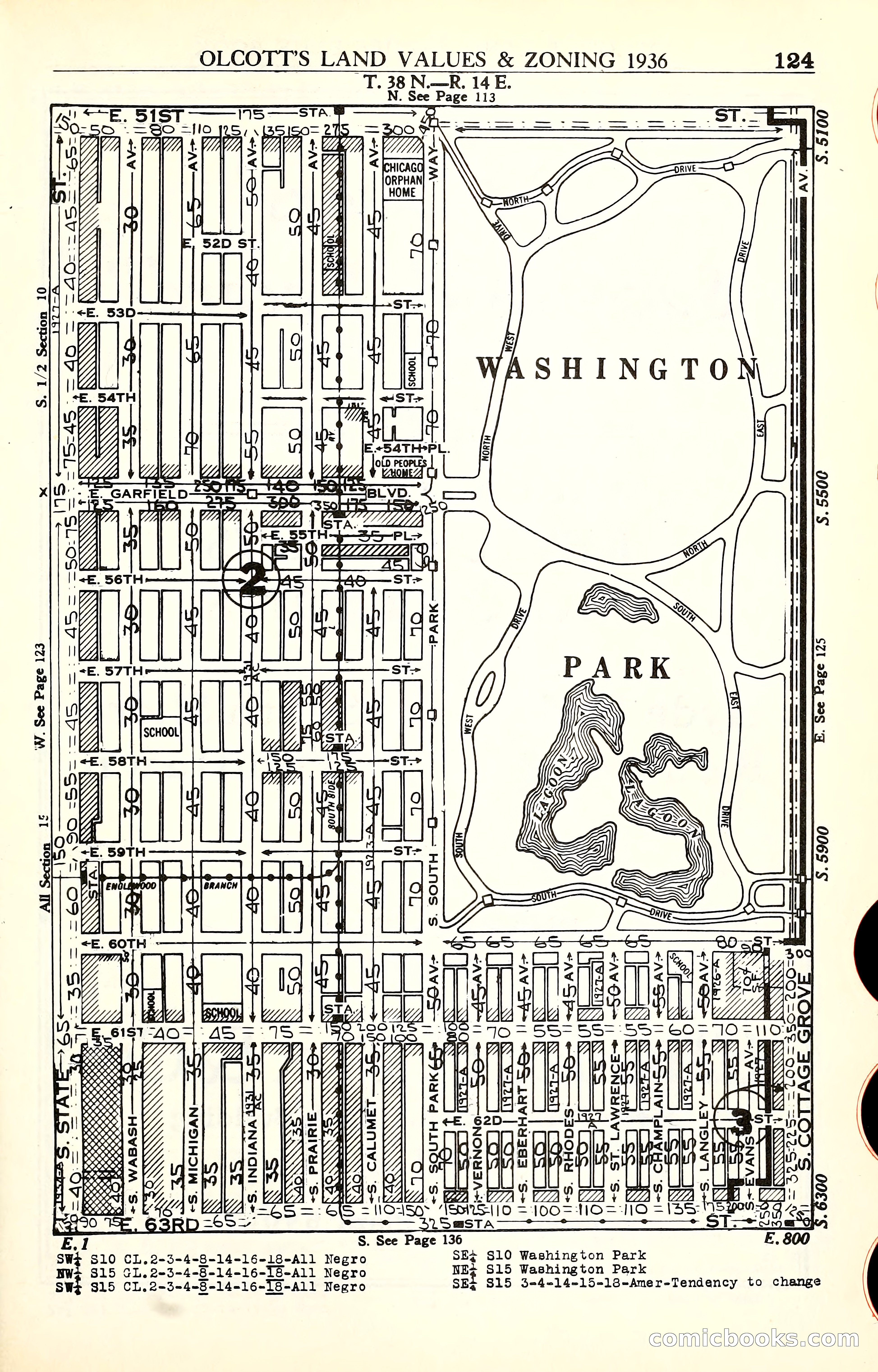 Olcott's Land Values Blue Book of Chicago — page 316 of 399