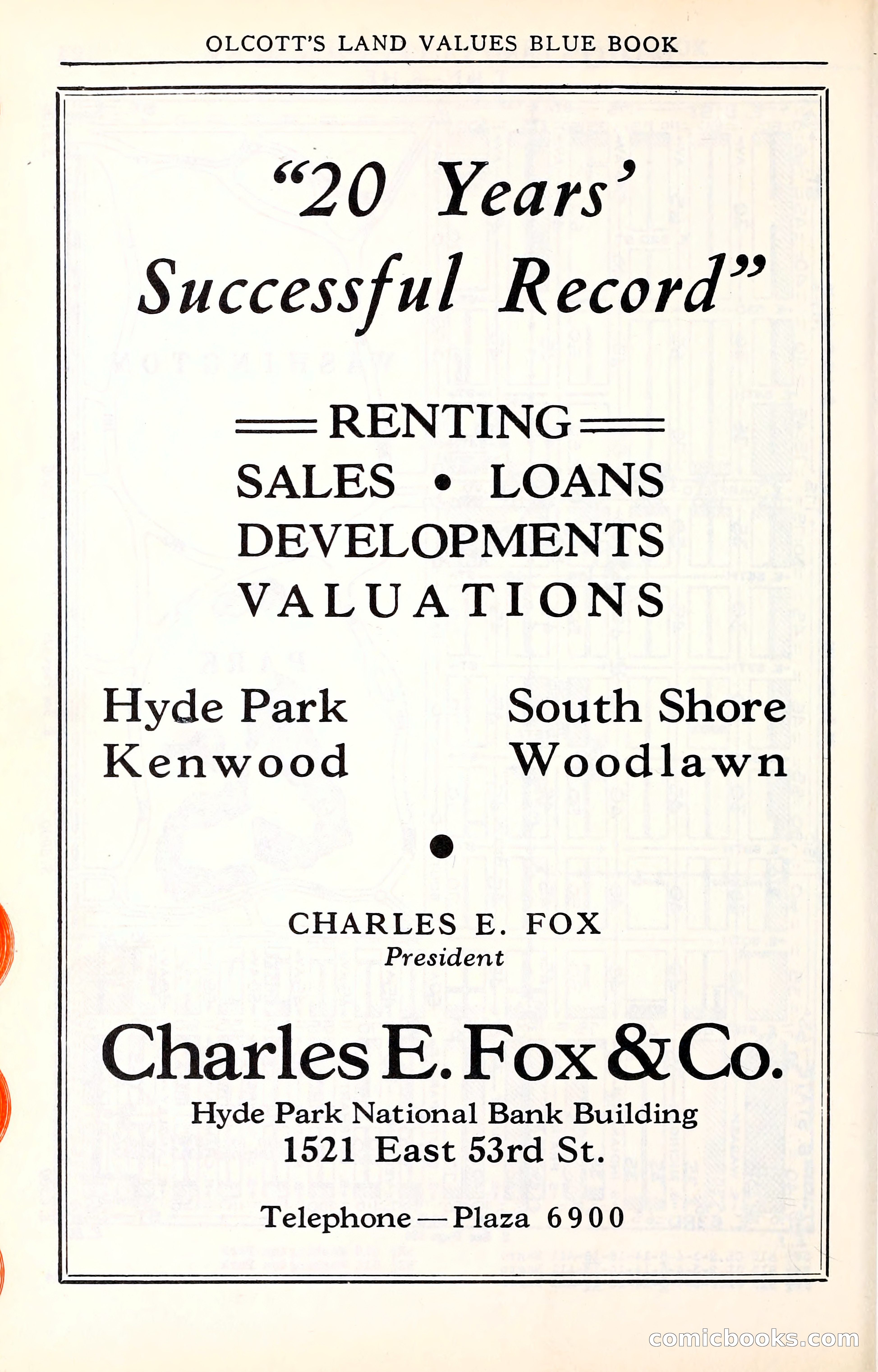 Olcott's Land Values Blue Book of Chicago — page 317 of 399