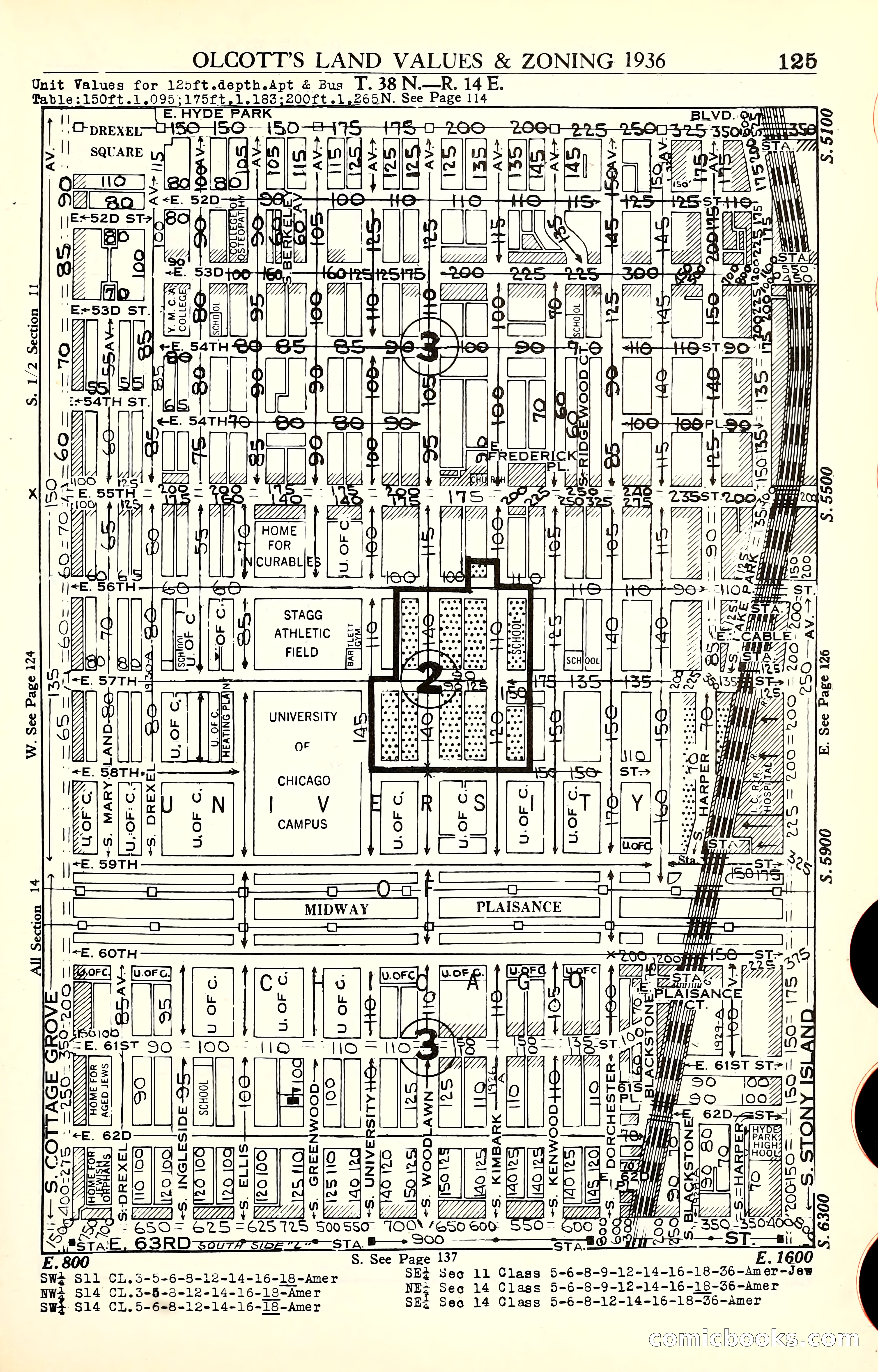 Olcott's Land Values Blue Book of Chicago — page 318 of 399