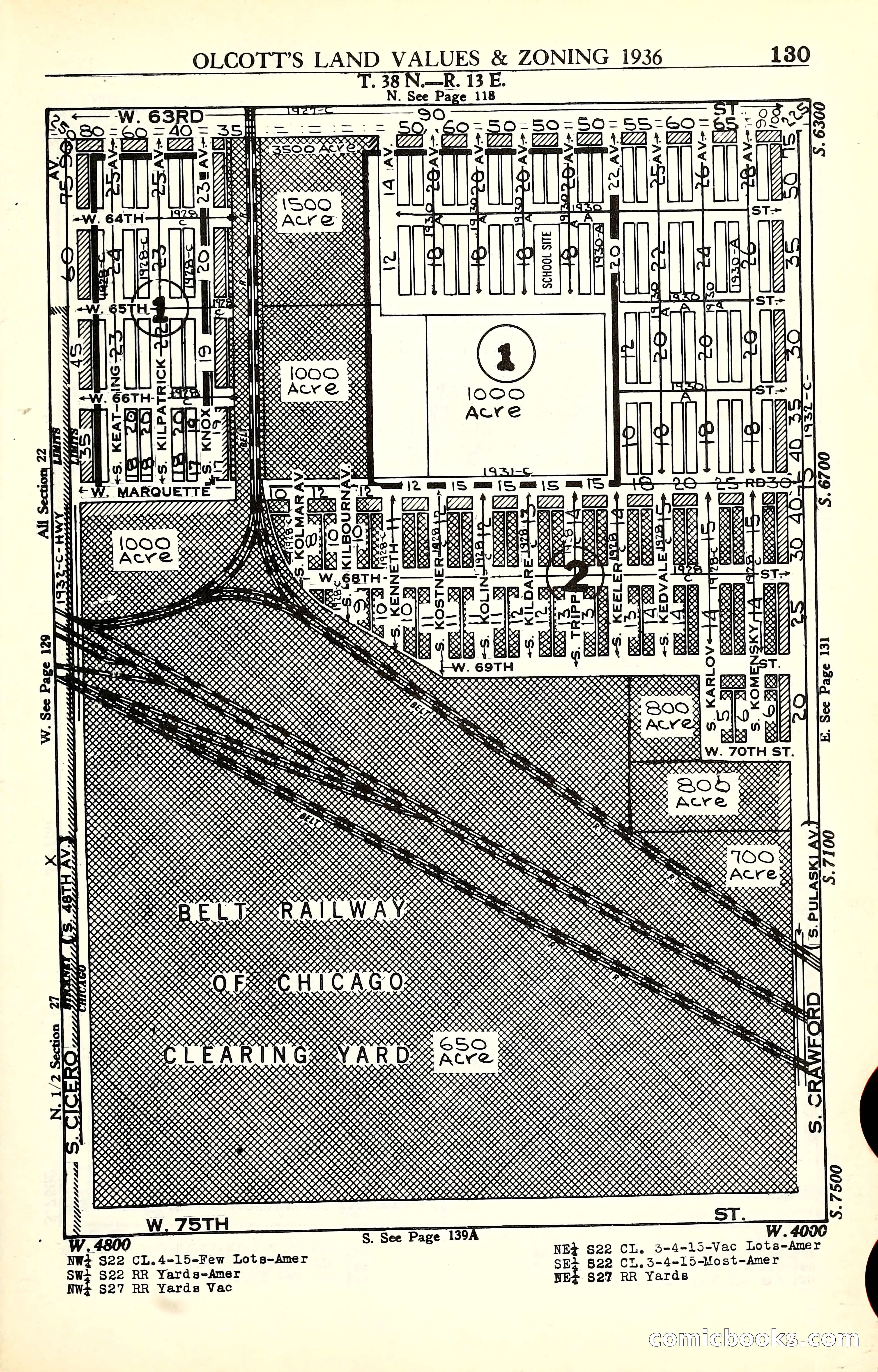 Olcott's Land Values Blue Book of Chicago — page 324 of 399