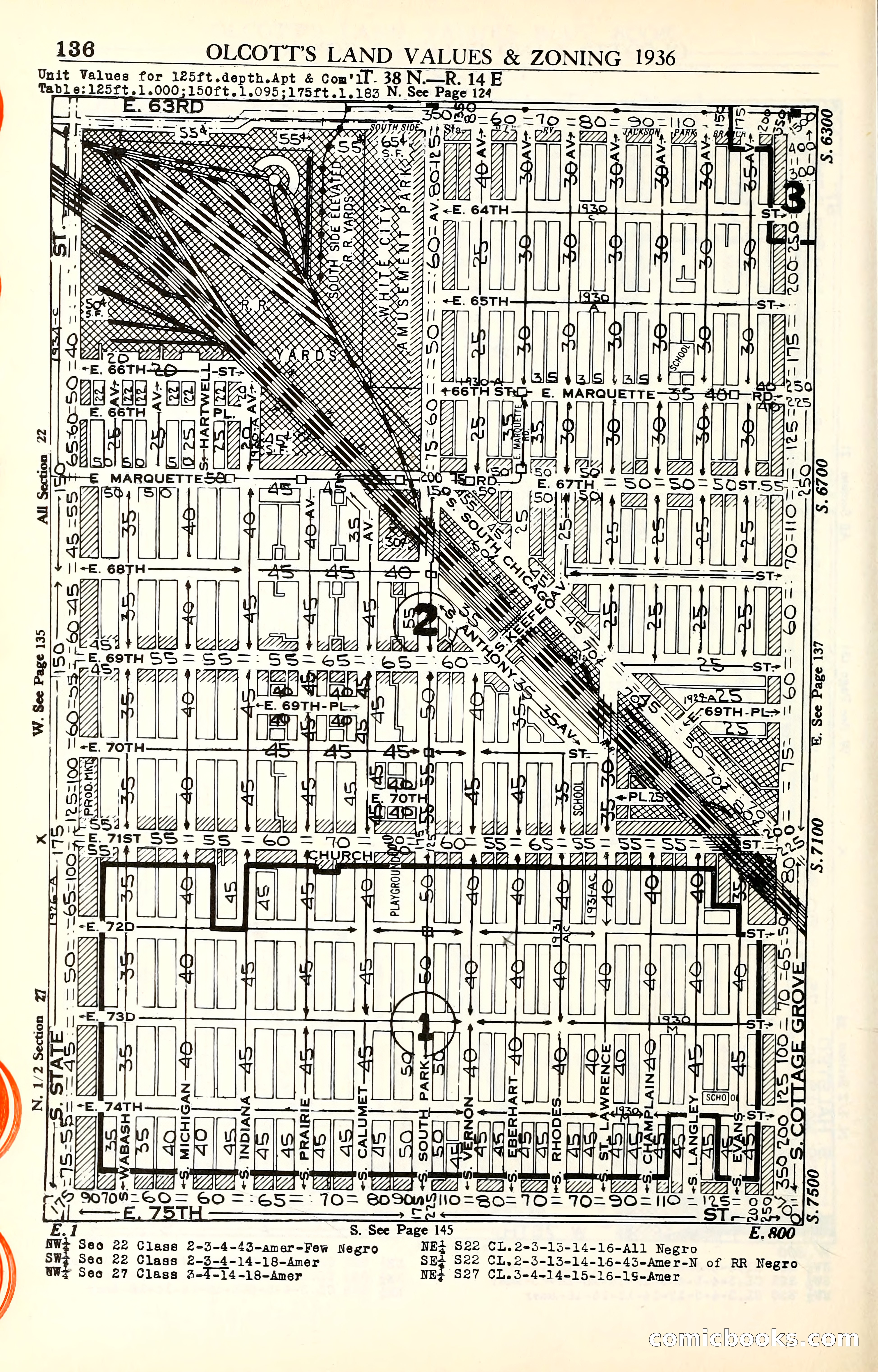 Olcott's Land Values Blue Book of Chicago — page 333 of 399