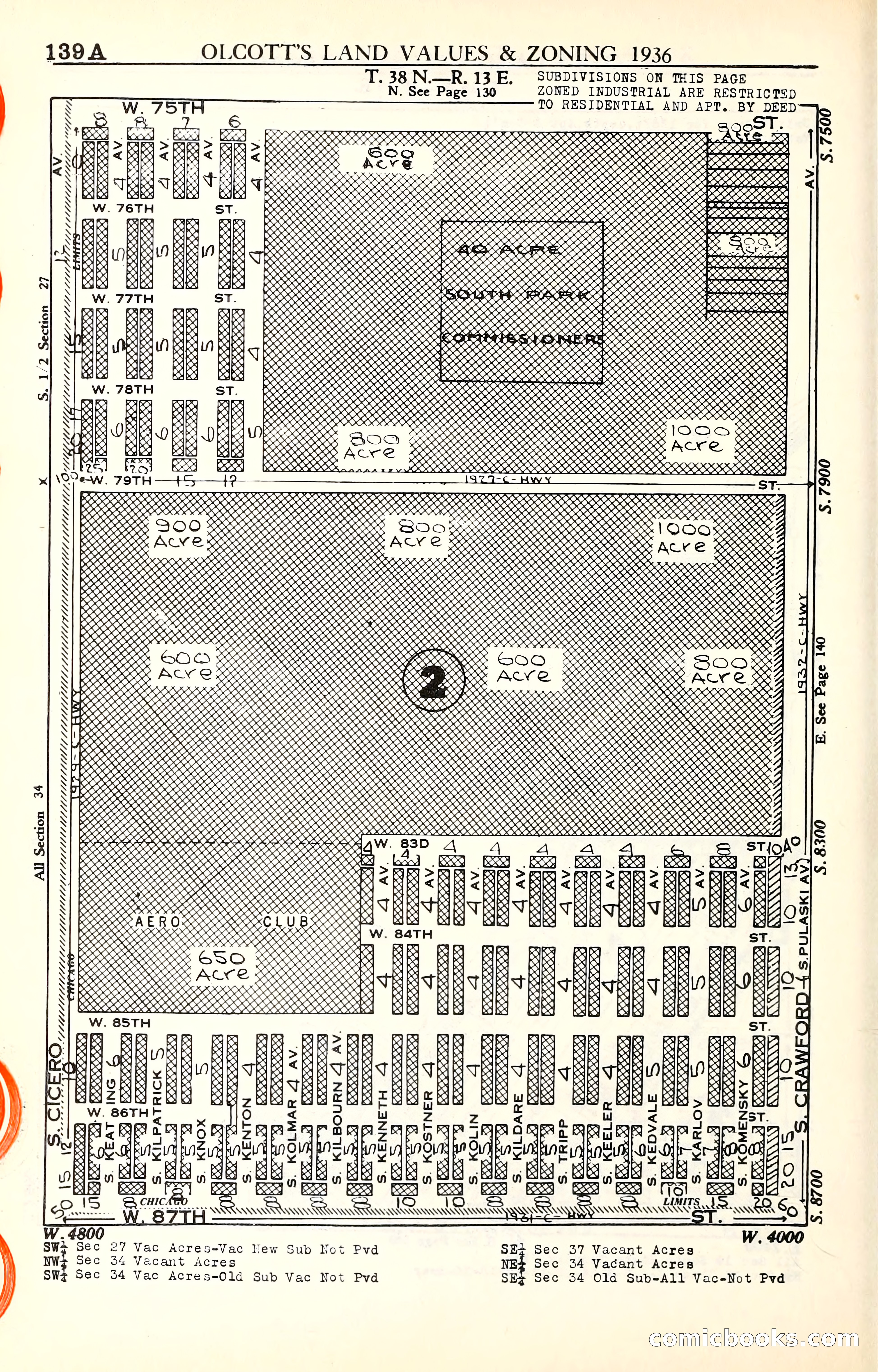 Olcott's Land Values Blue Book of Chicago — page 339 of 399