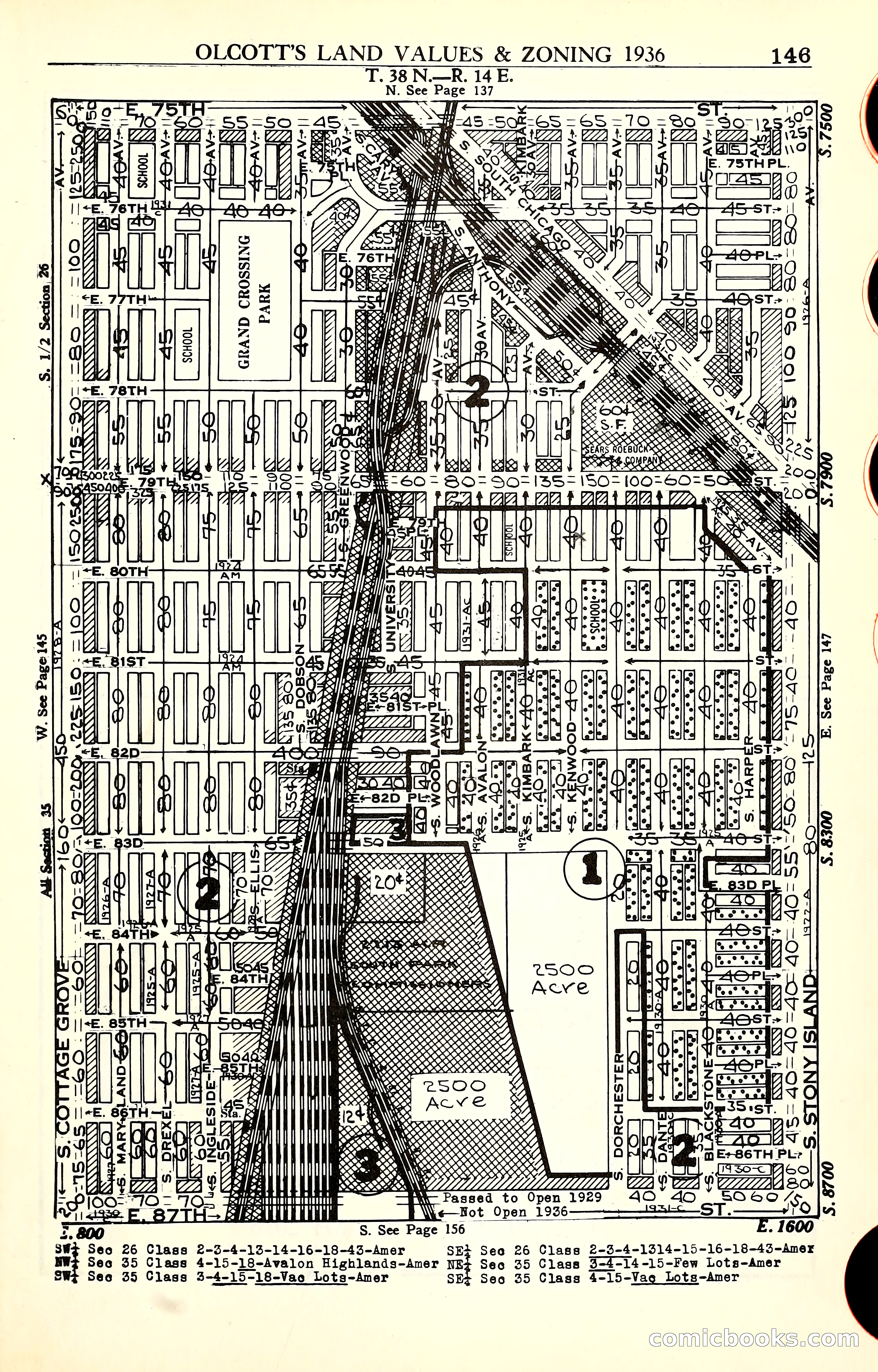 Olcott's Land Values Blue Book of Chicago — page 348 of 399