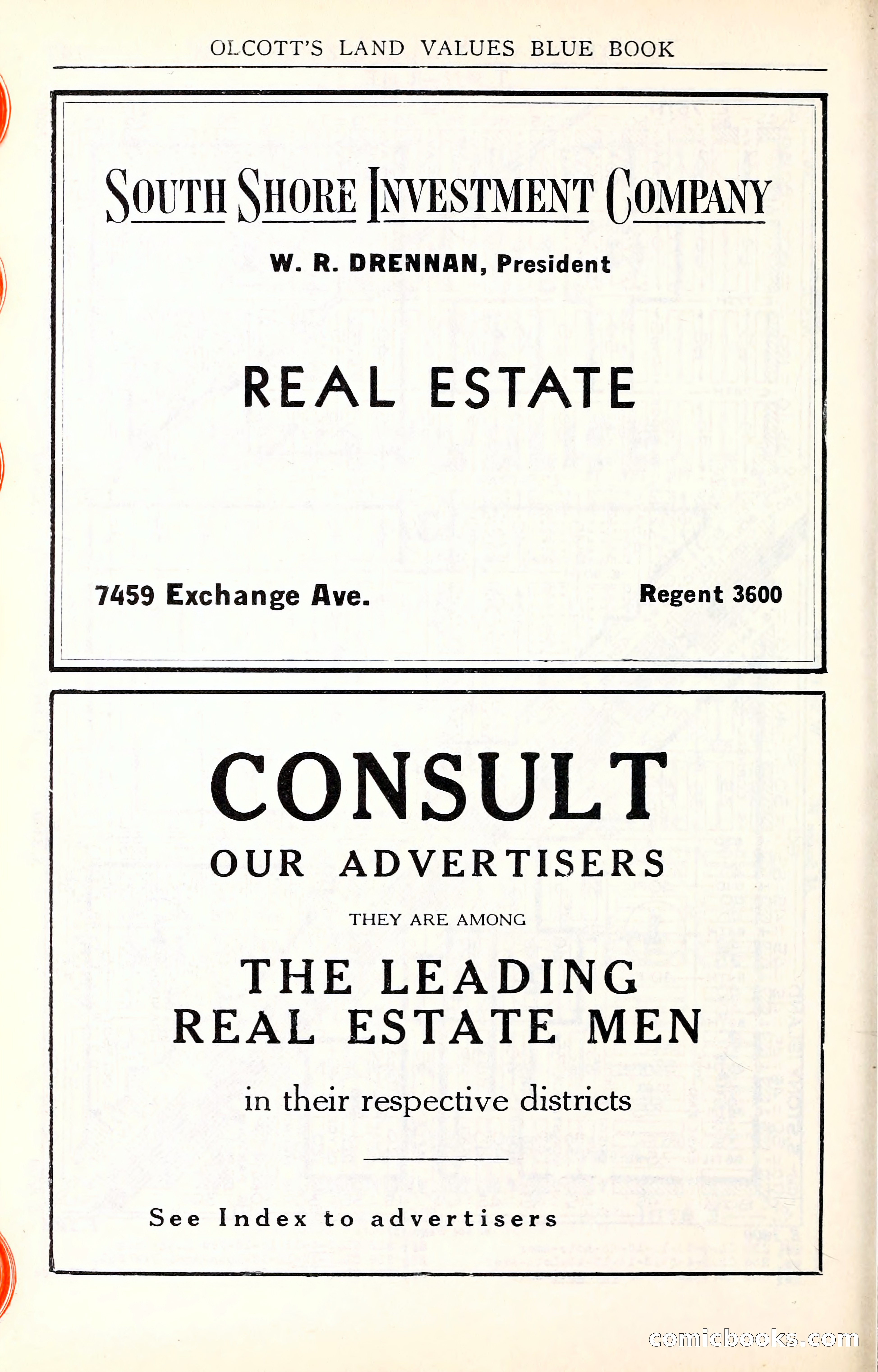 Olcott's Land Values Blue Book of Chicago — page 351 of 399