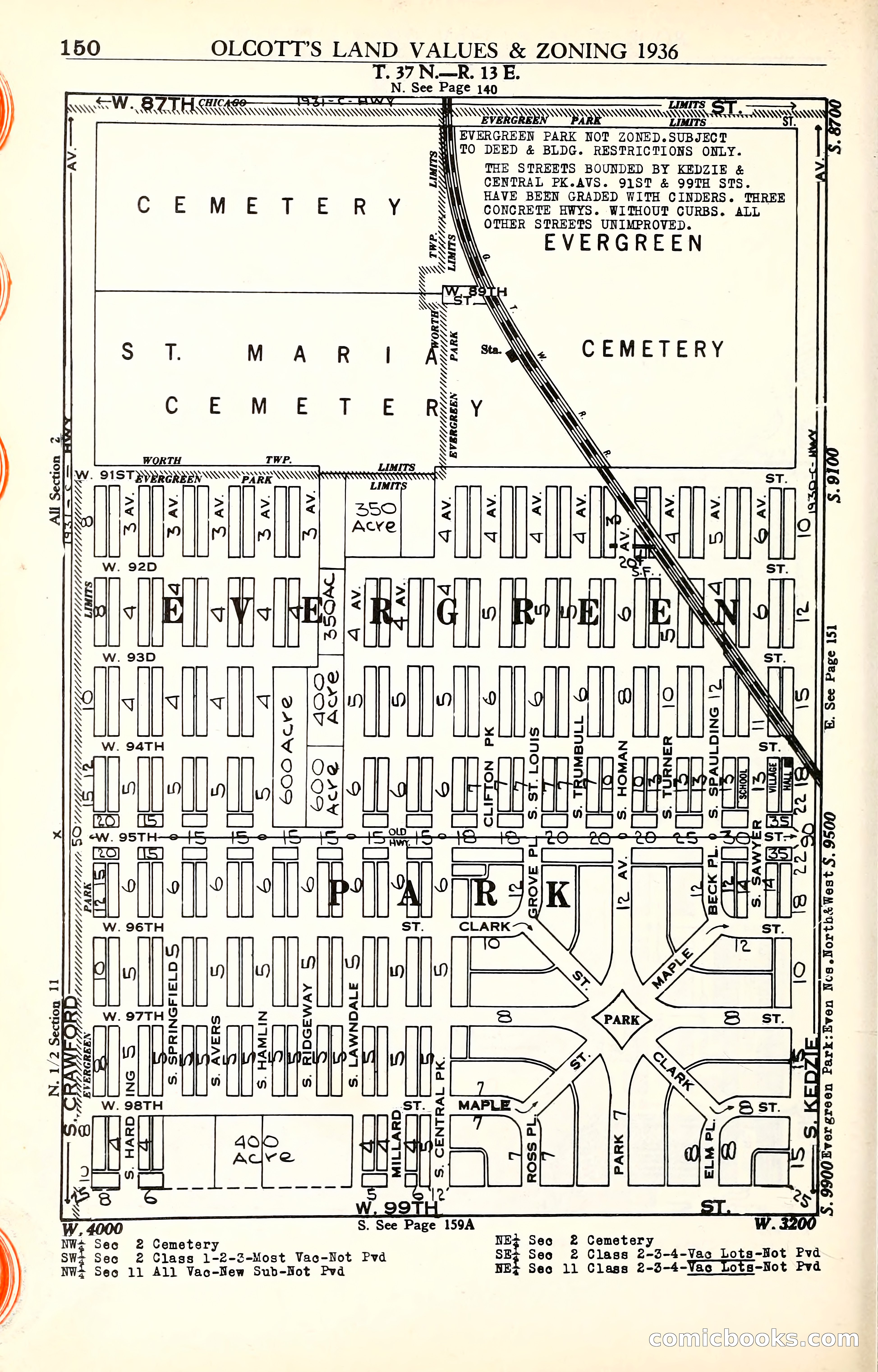 Olcott's Land Values Blue Book of Chicago — page 355 of 399