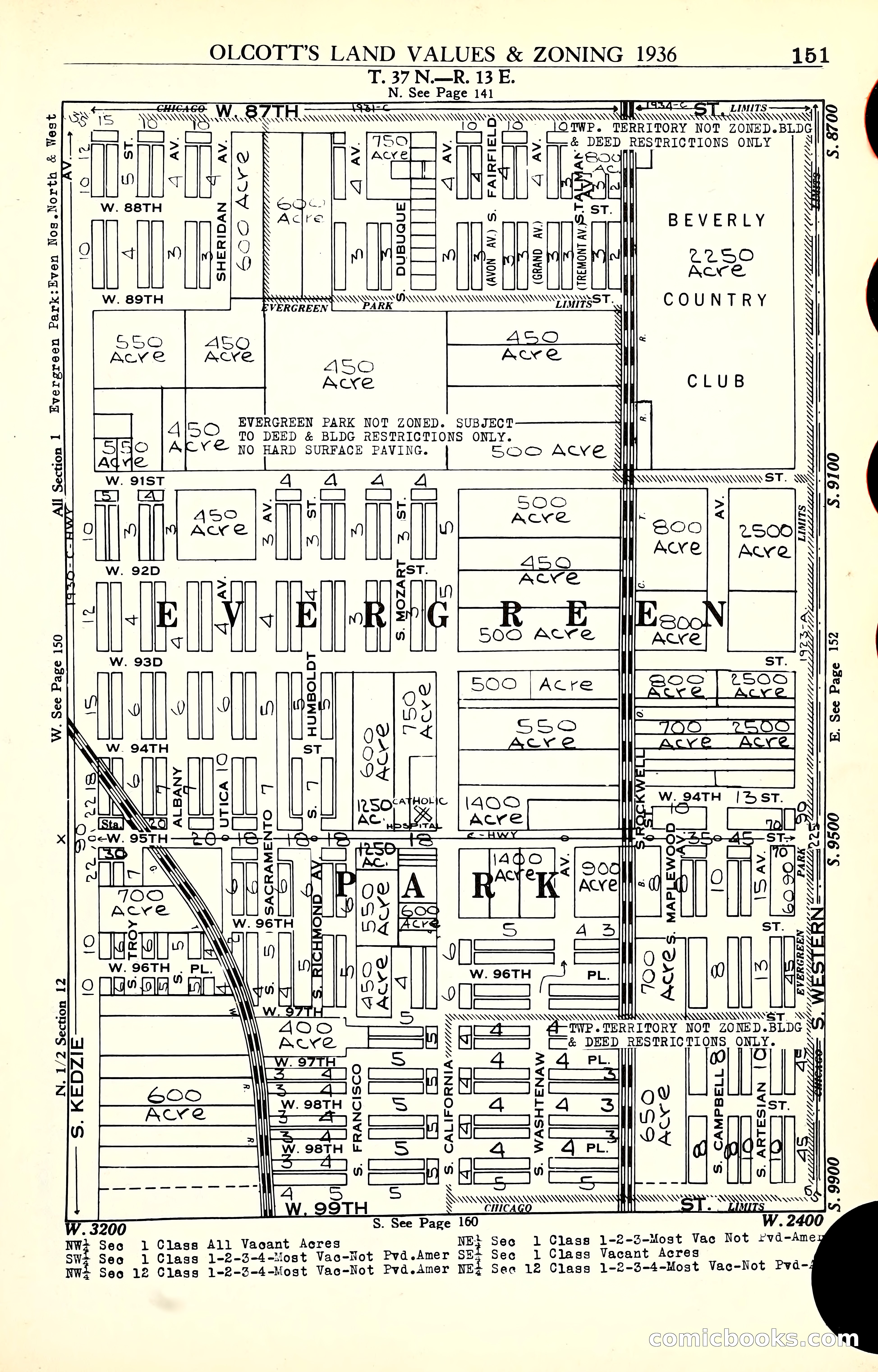 Olcott's Land Values Blue Book of Chicago — page 356 of 399