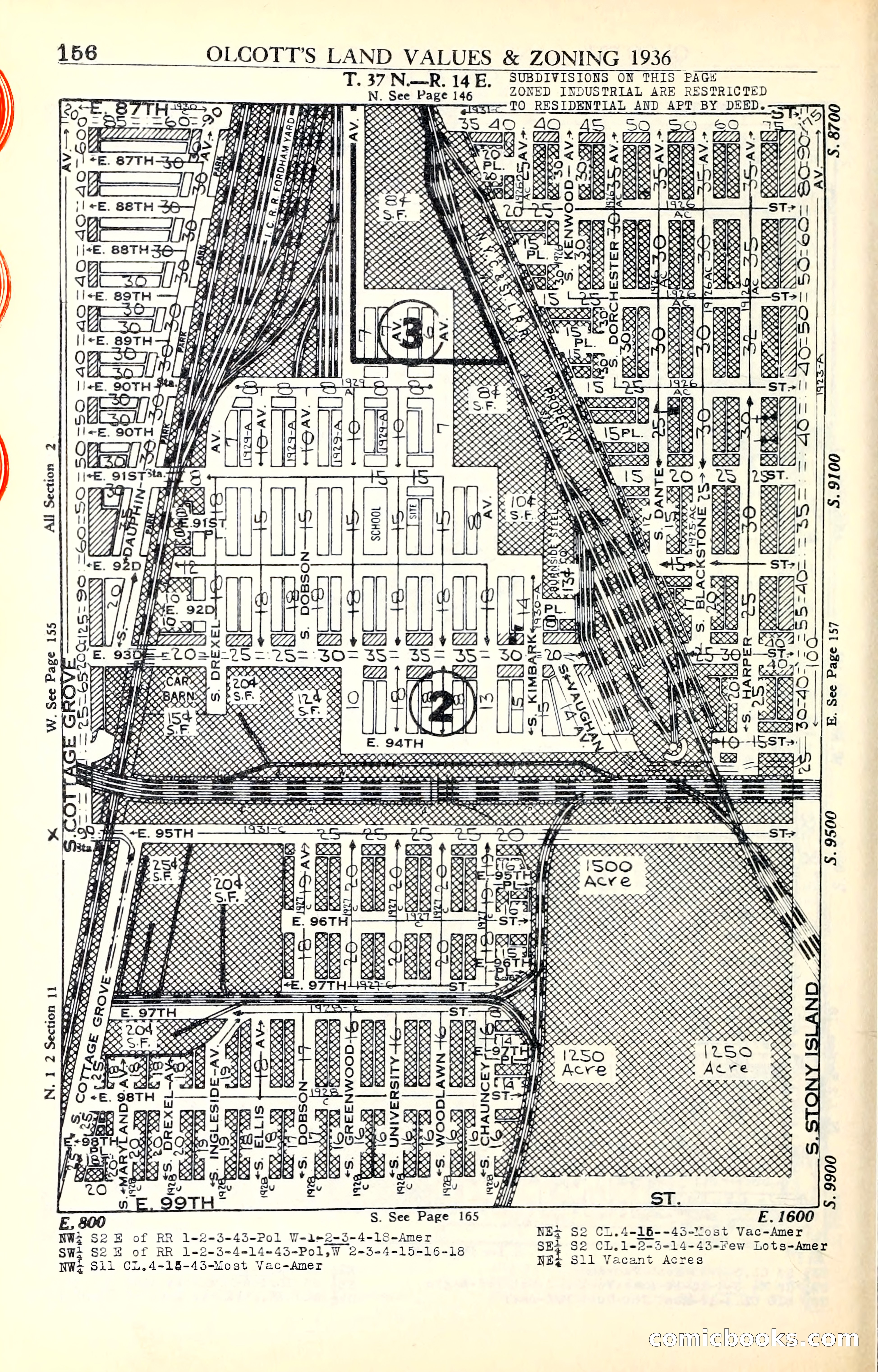 Olcott's Land Values Blue Book of Chicago — page 361 of 399