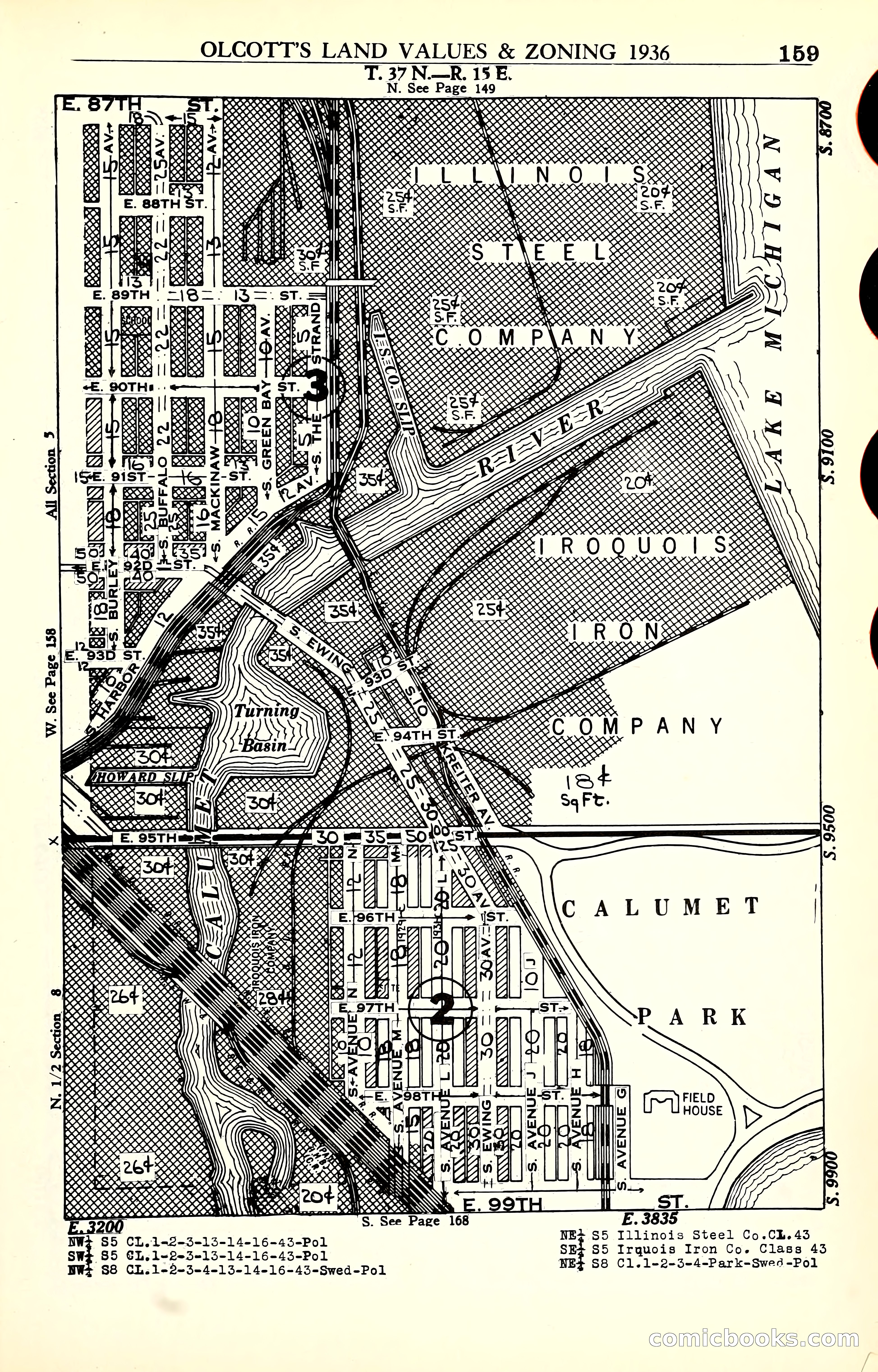 Olcott's Land Values Blue Book of Chicago — page 364 of 399