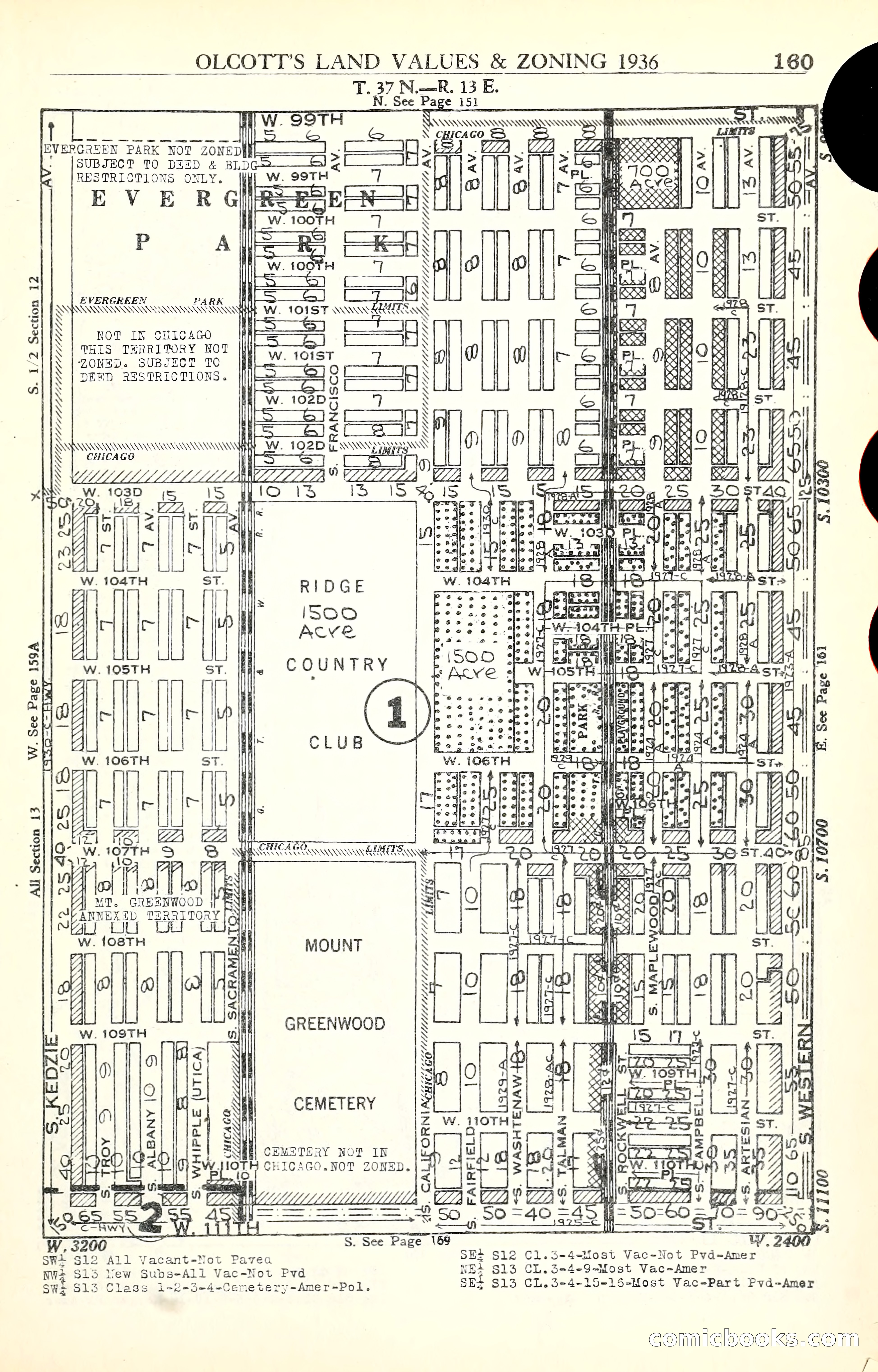 Olcott's Land Values Blue Book of Chicago — page 366 of 399