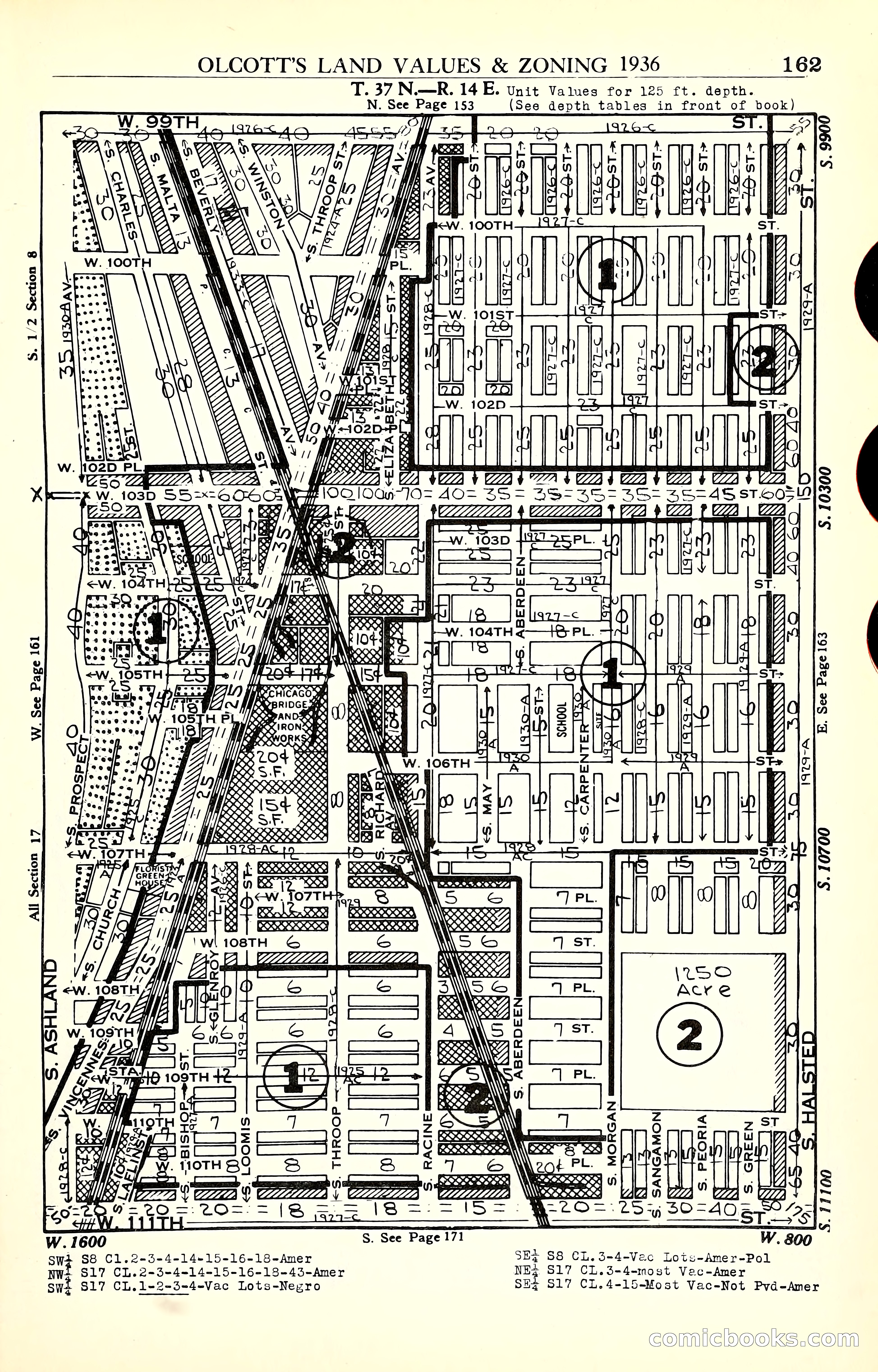 Olcott's Land Values Blue Book of Chicago — page 368 of 399