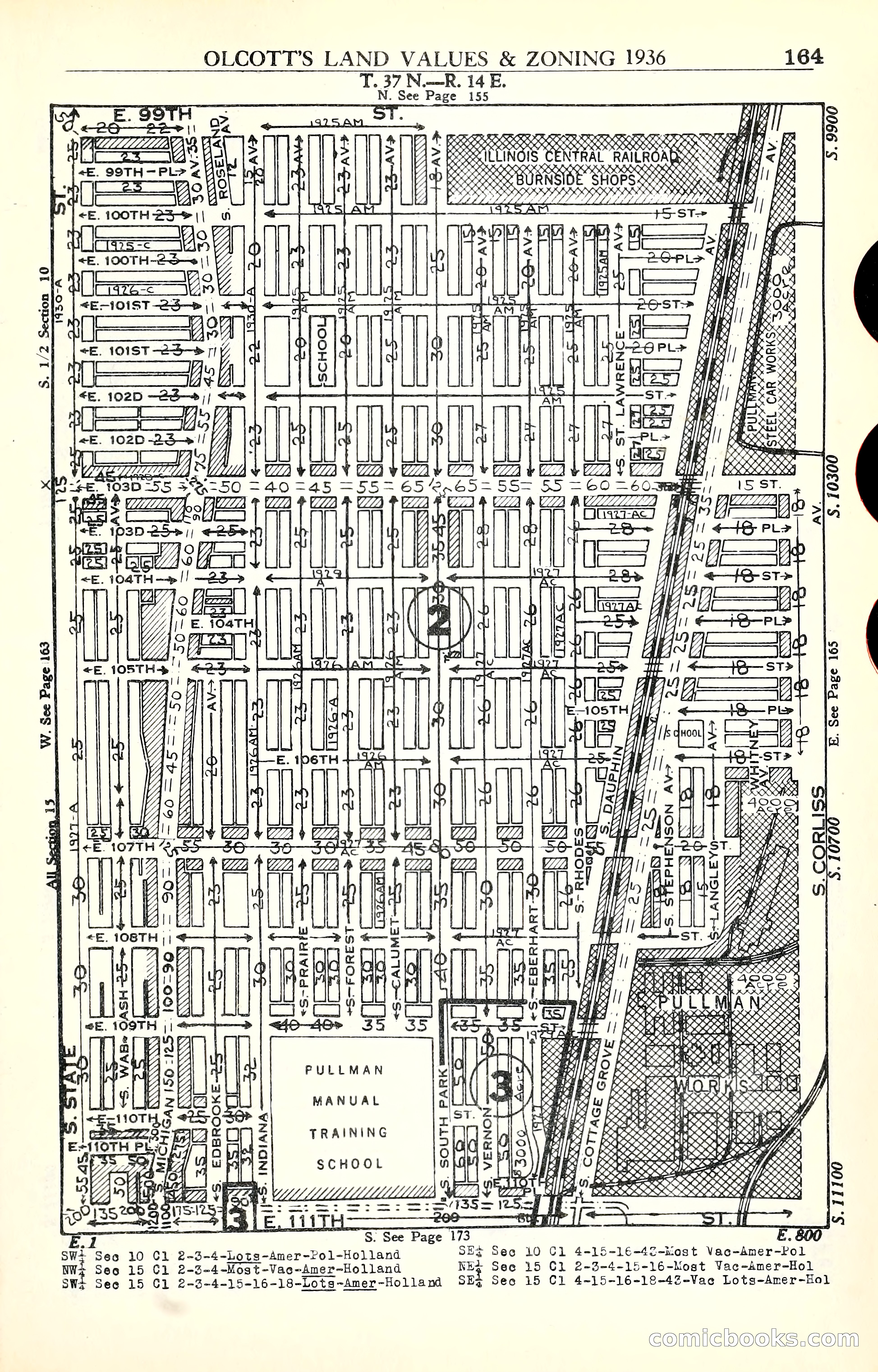 Olcott's Land Values Blue Book of Chicago — page 370 of 399