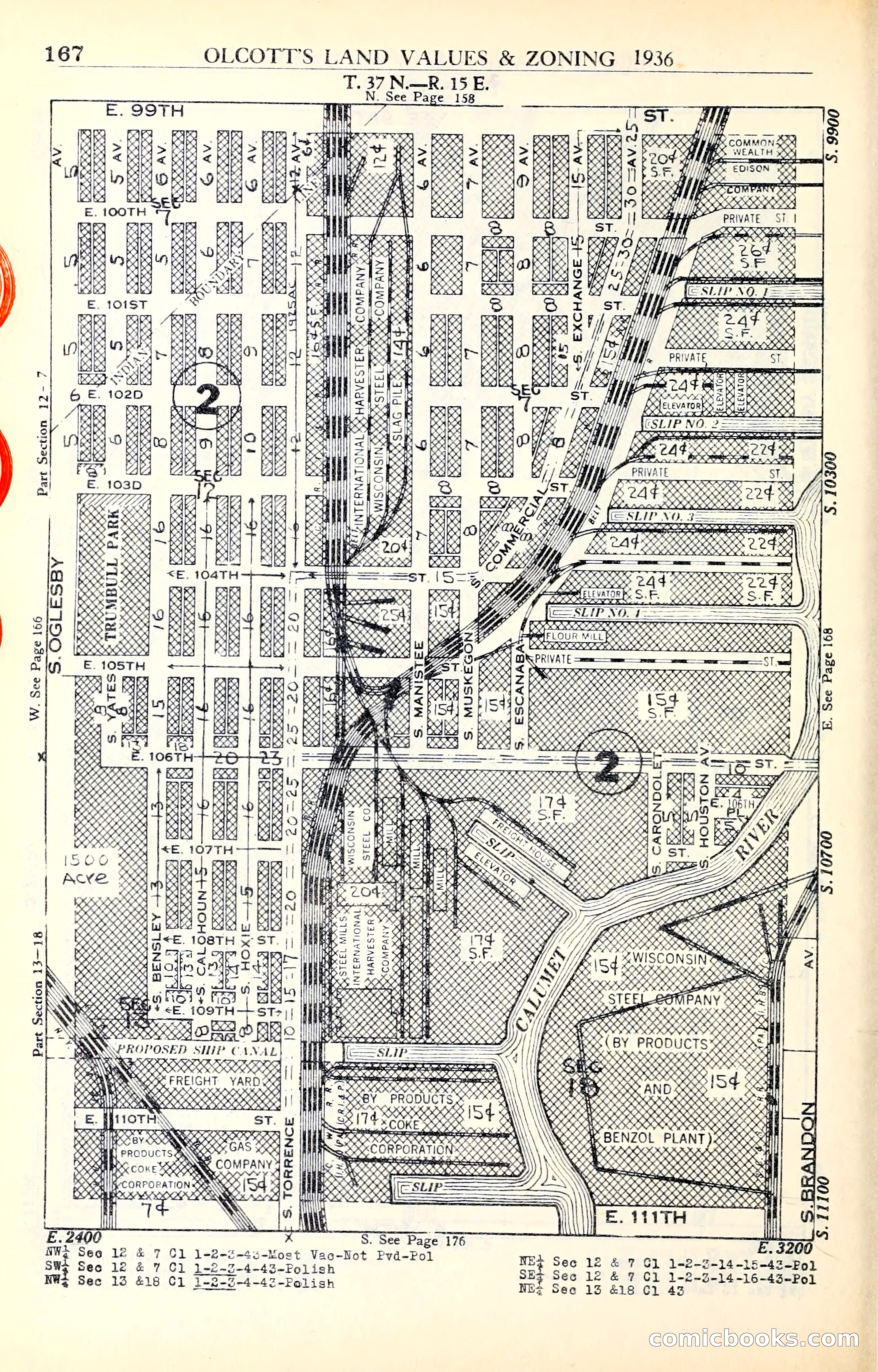 Olcott's Land Values Blue Book of Chicago — page 373 of 399