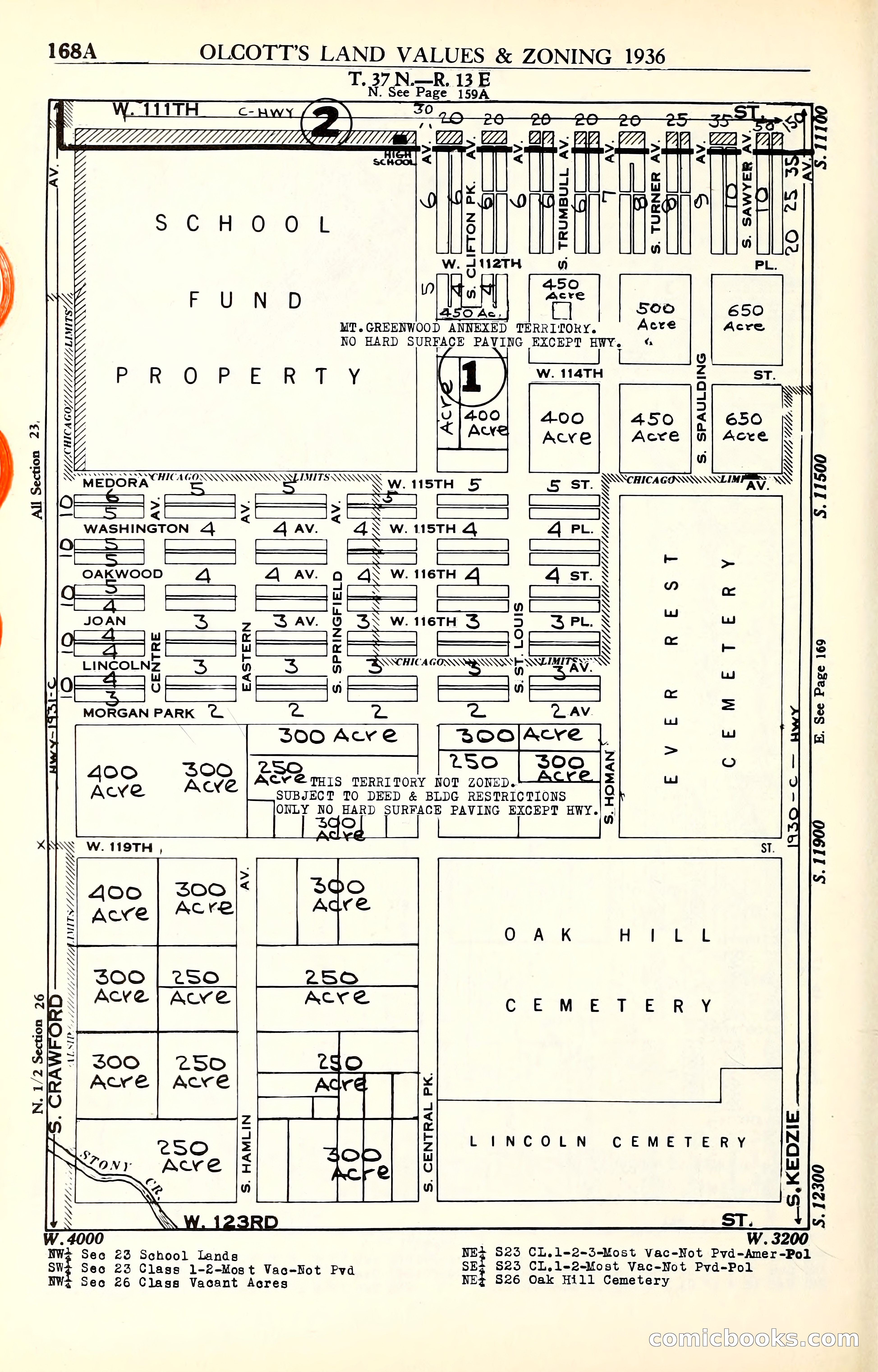 Olcott's Land Values Blue Book of Chicago — page 375 of 399