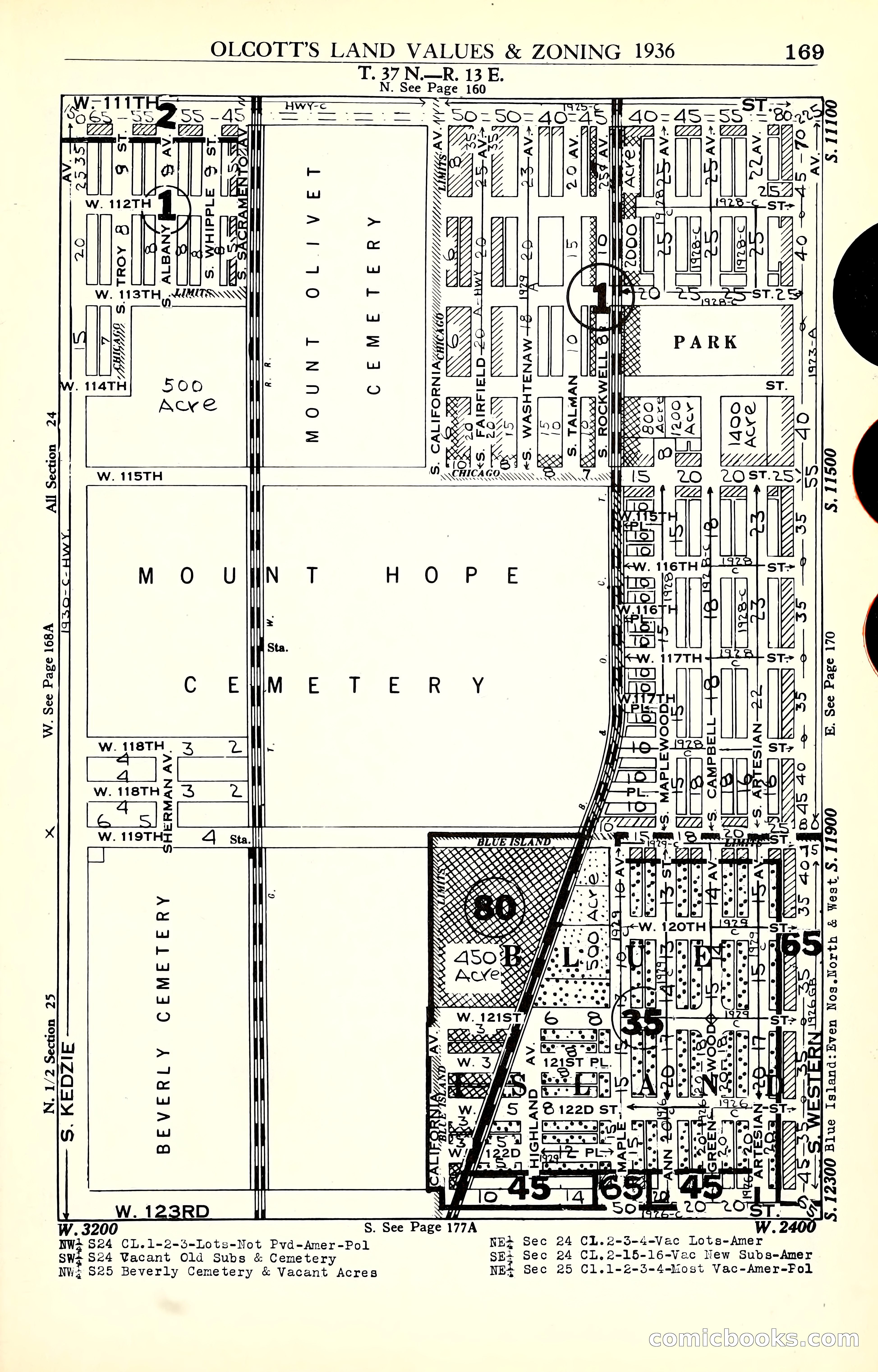 Olcott's Land Values Blue Book of Chicago — page 376 of 399