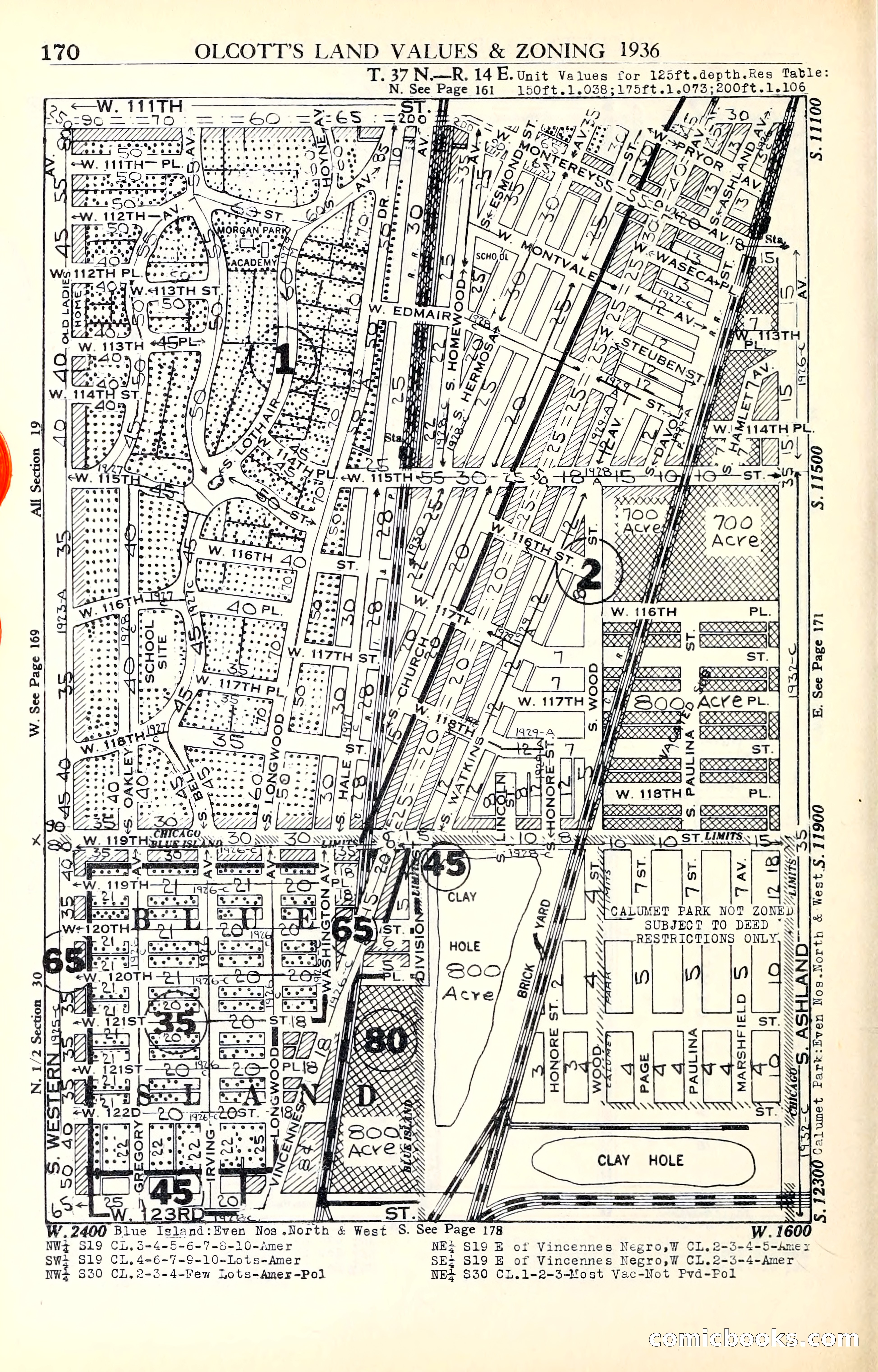 Olcott's Land Values Blue Book of Chicago — page 377 of 399