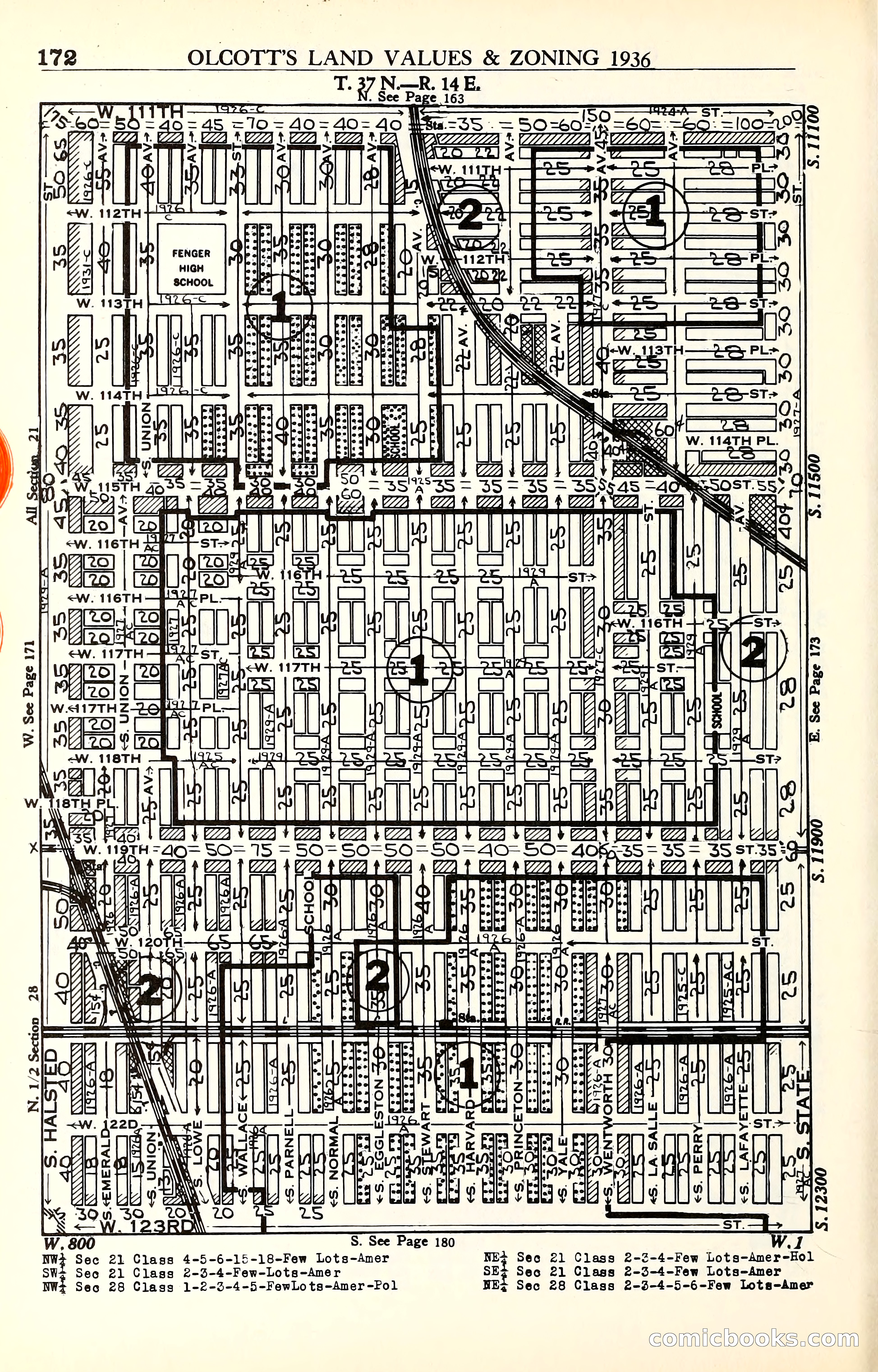 Olcott's Land Values Blue Book of Chicago — page 379 of 399