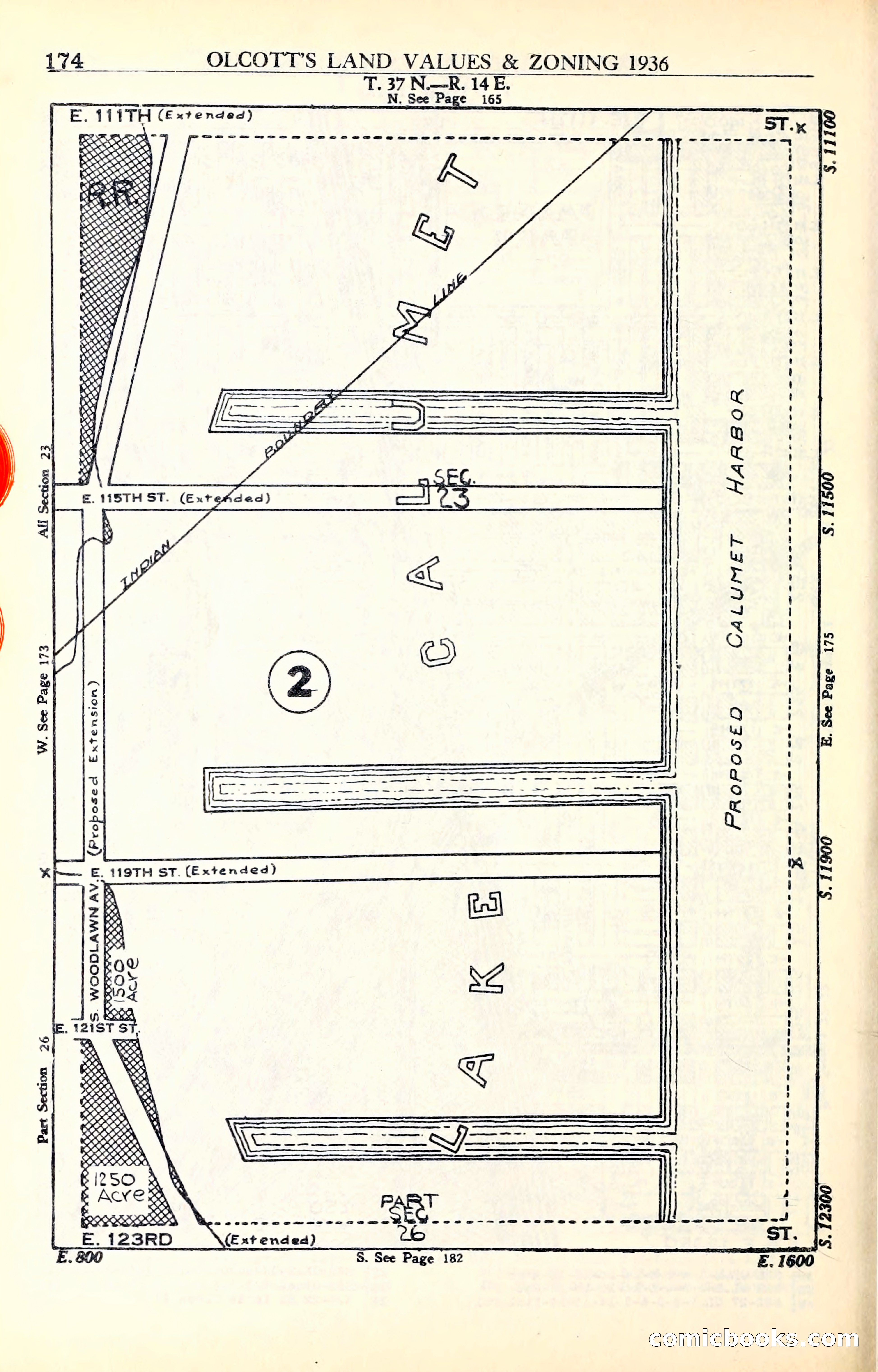Olcott's Land Values Blue Book of Chicago — page 381 of 399