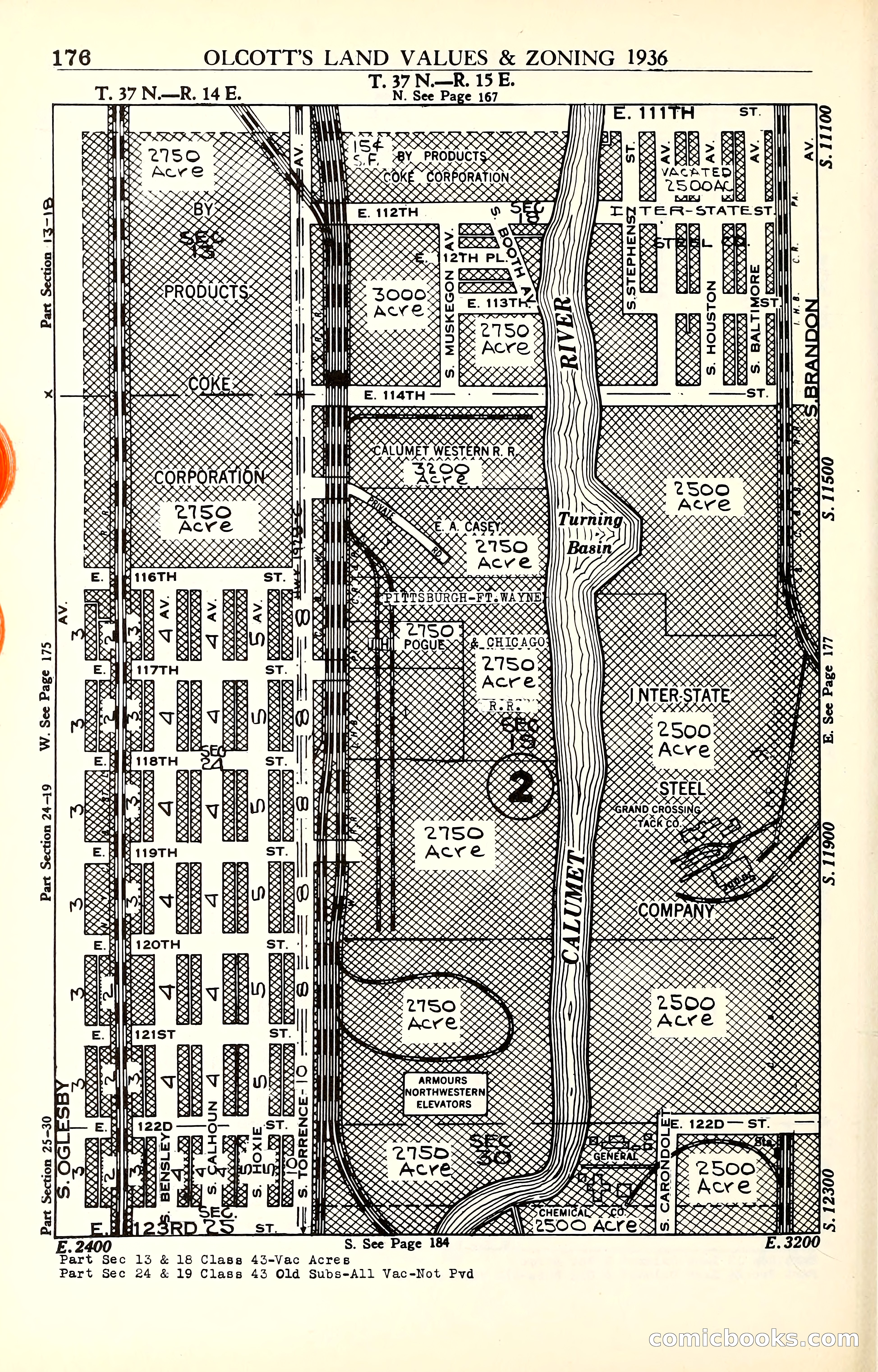 Olcott's Land Values Blue Book of Chicago — page 383 of 399