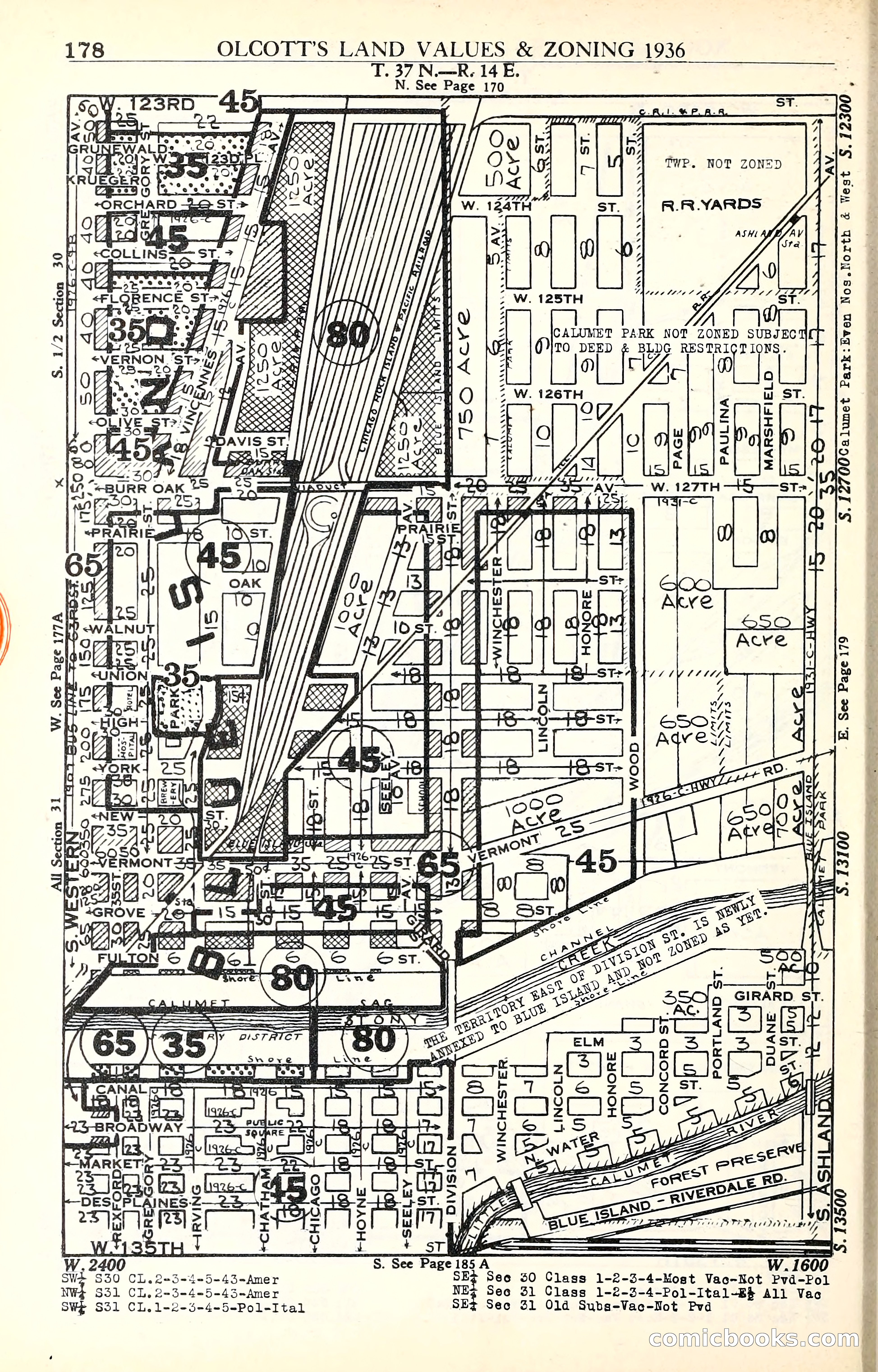Olcott's Land Values Blue Book of Chicago — page 387 of 399