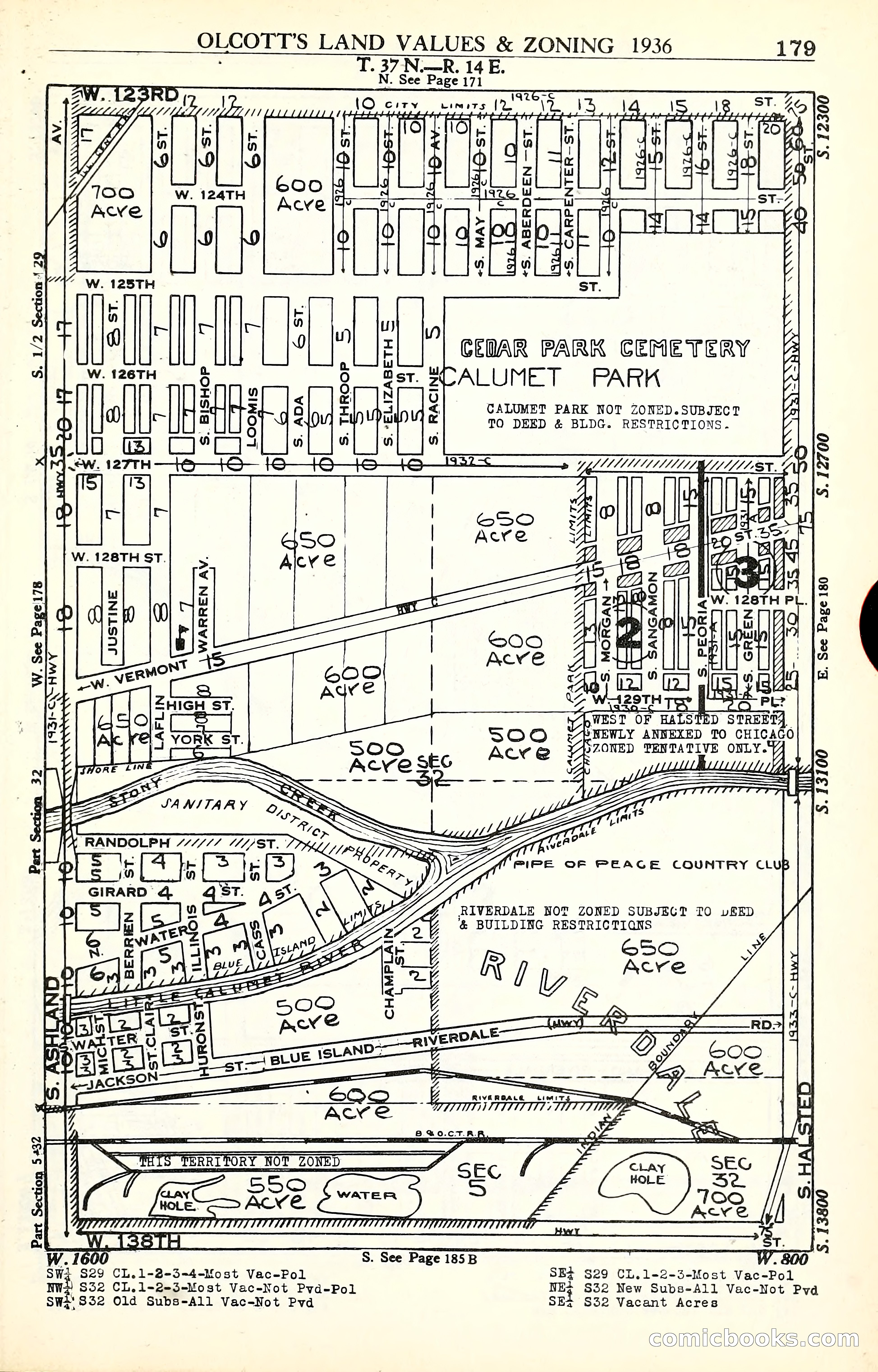 Olcott's Land Values Blue Book of Chicago — page 388 of 399