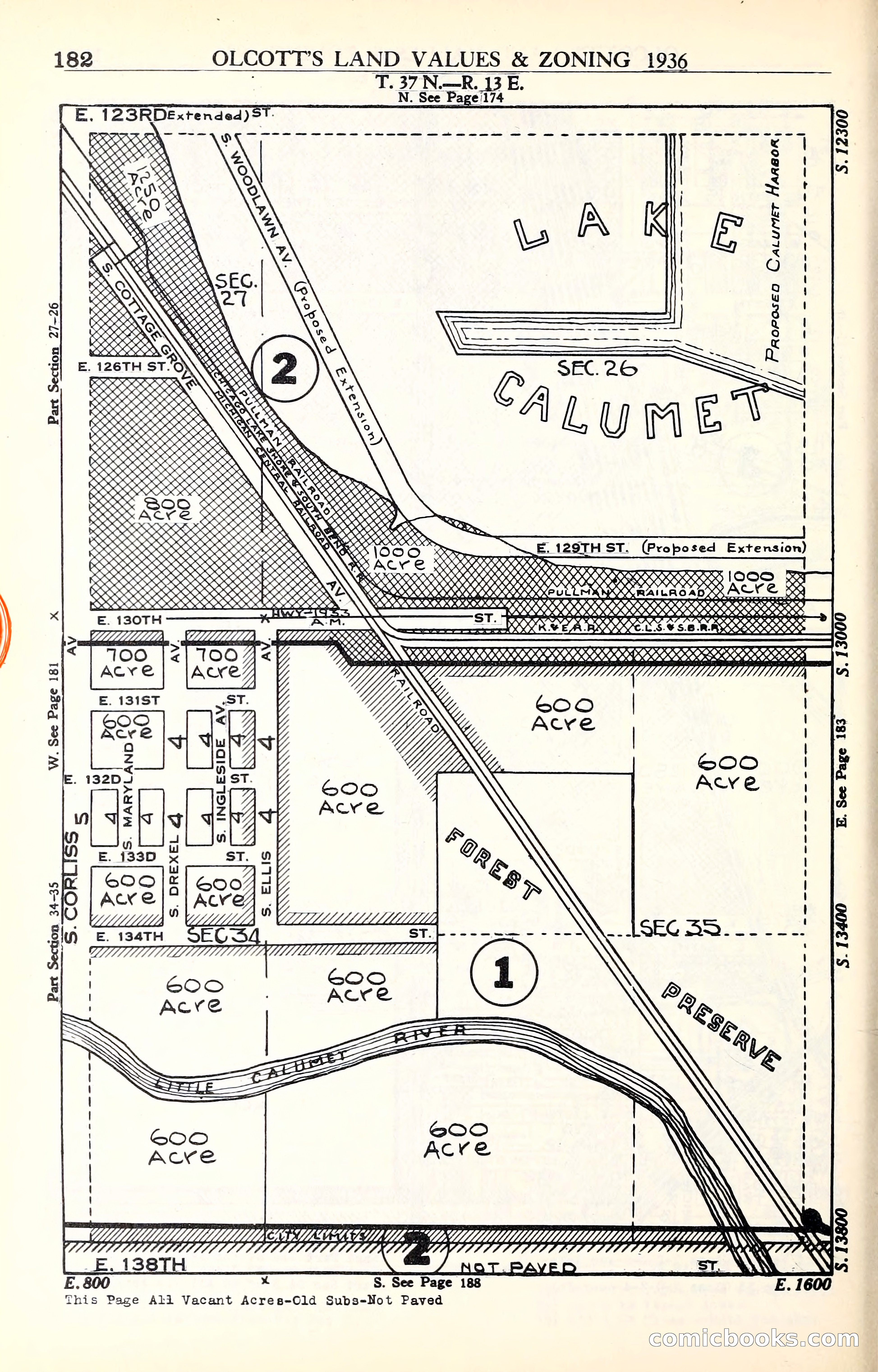 Olcott's Land Values Blue Book of Chicago — page 391 of 399
