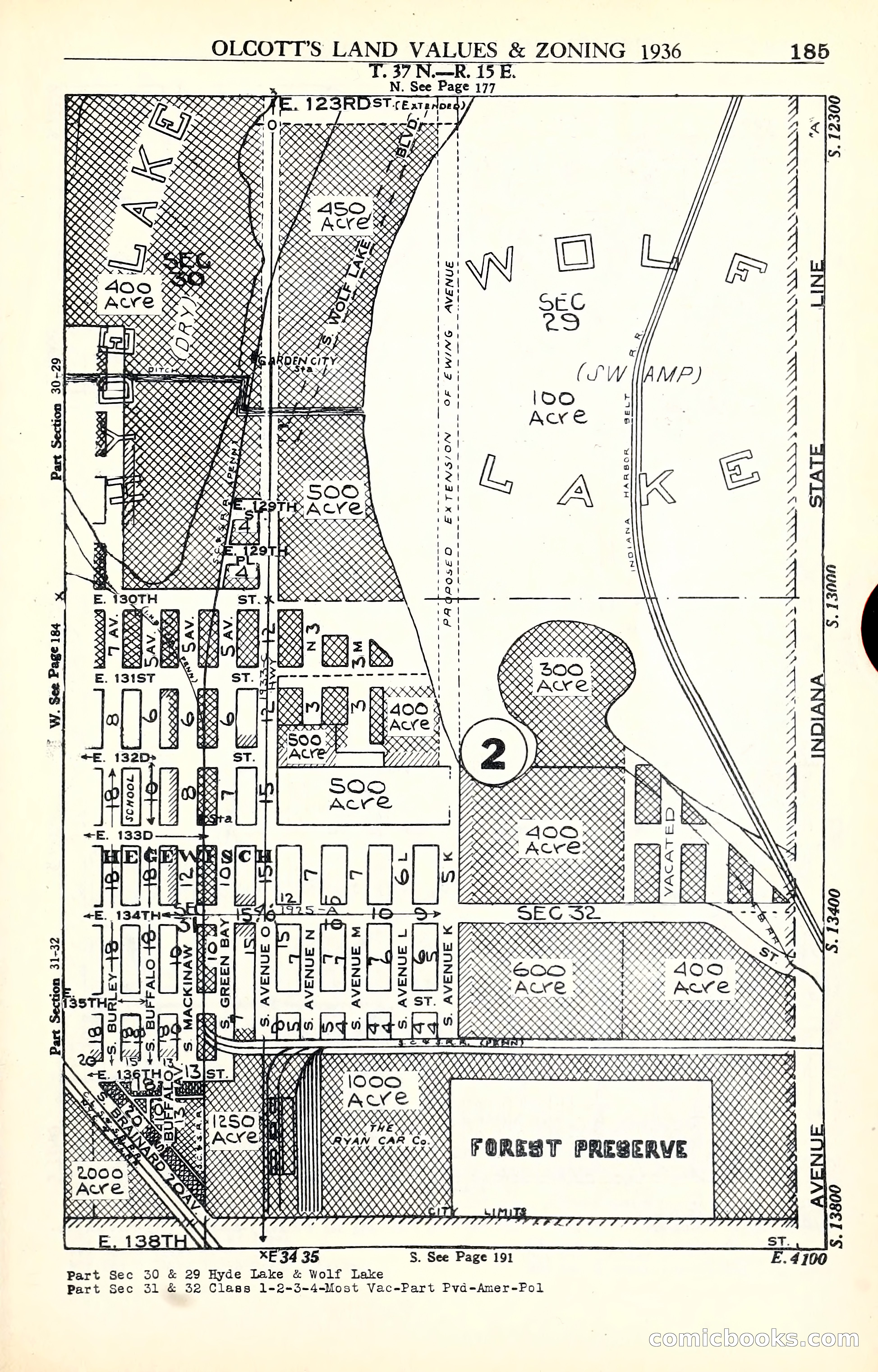 Olcott's Land Values Blue Book of Chicago — page 394 of 399